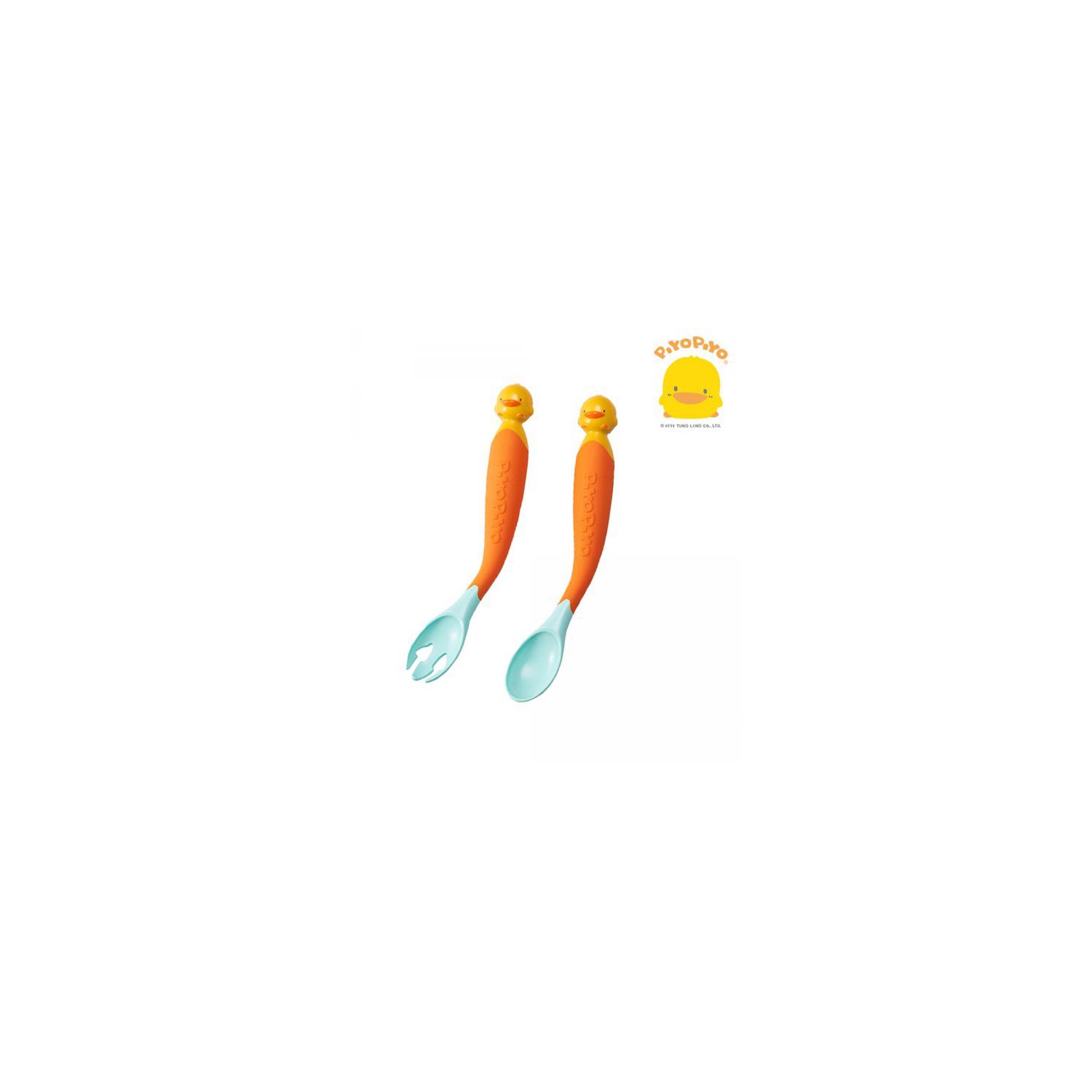 Piyopiyo Magic Bendies Spoon & Fork Set