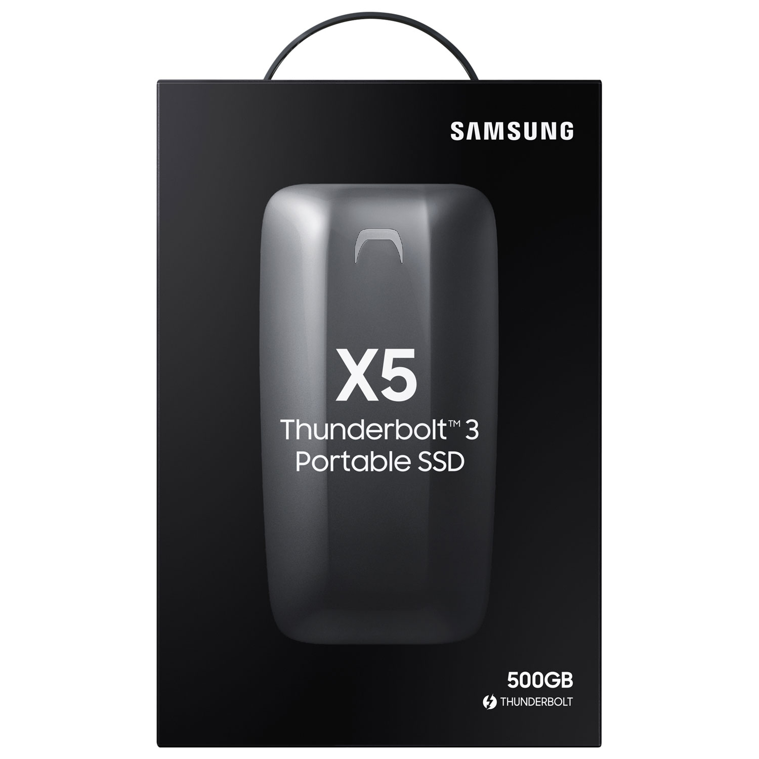Samsung X5 500GB Thunderbolt 3 External Solid State Drive (MU-PB500B/AM)