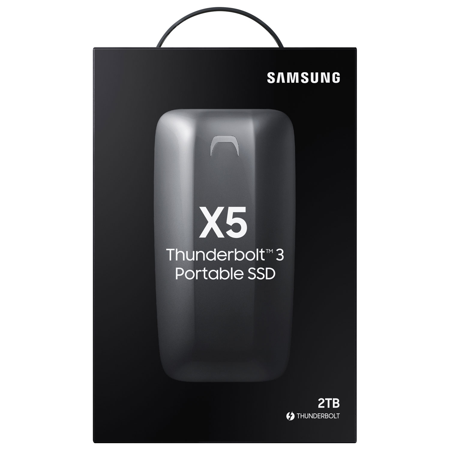 Samsung X5 2TB Thunderbolt 3 External Solid State Drive (MU-PB2T0B/AM)