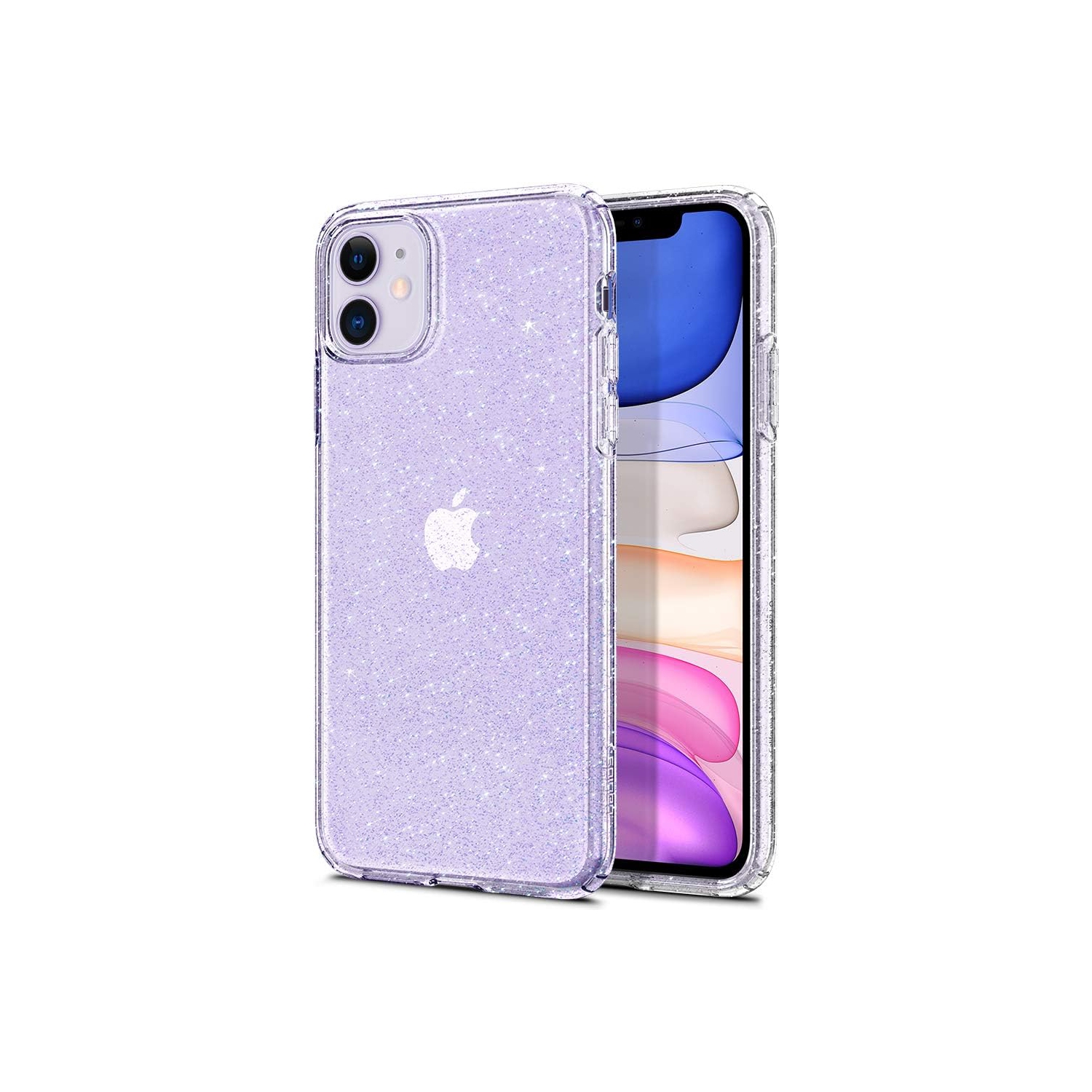 Spigen Liquid Crystal Glitter Designed for Apple iPhone 11 (2019) - Crystal Quartz