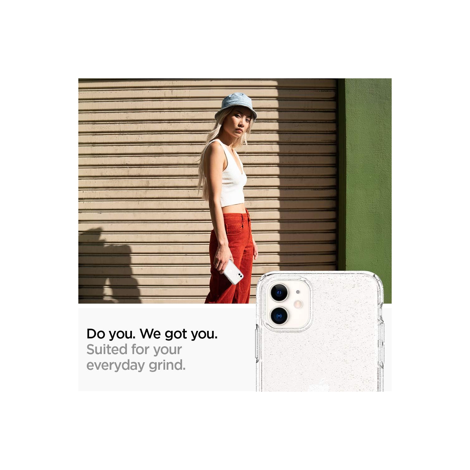 Spigen Liquid Crystal Glitter Designed for Apple iPhone 11 - Crystal Quartz