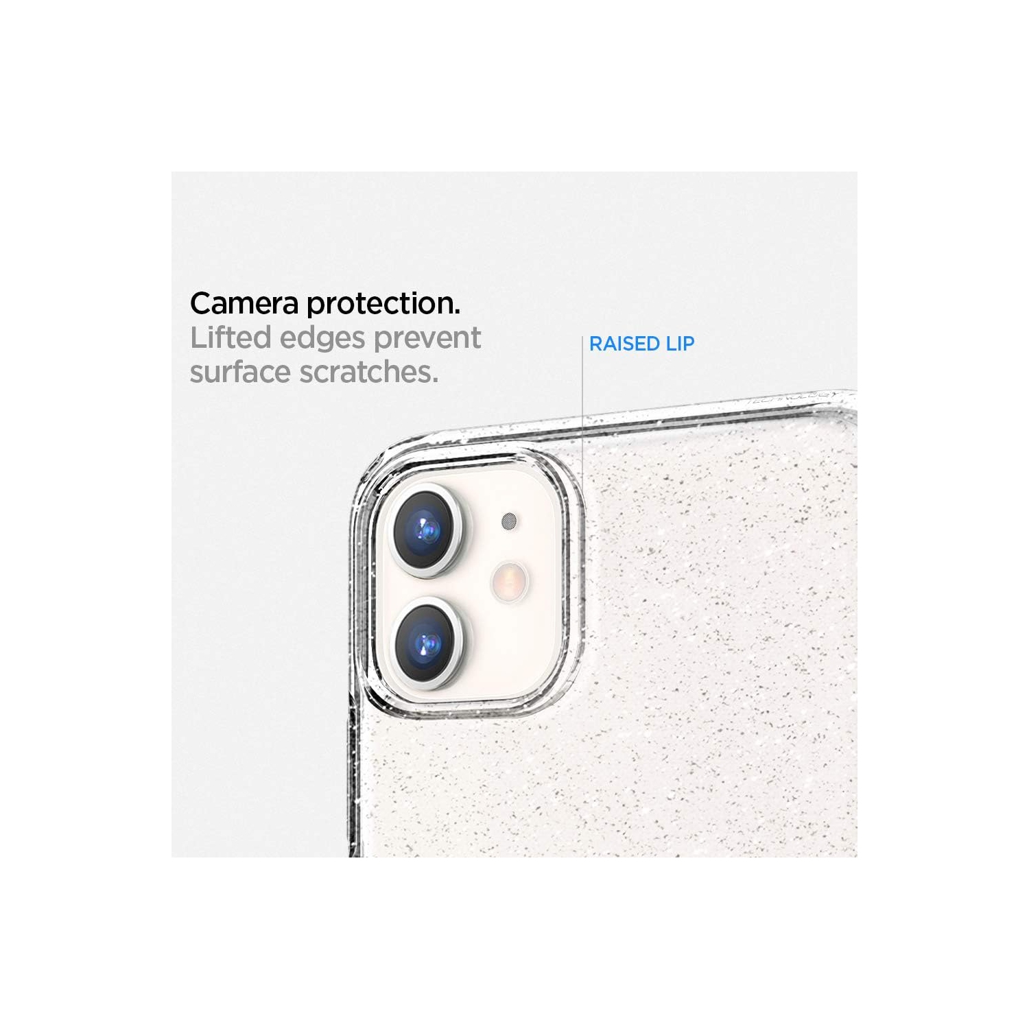 Spigen Liquid Crystal Glitter Designed for Apple iPhone 11 - Crystal Quartz