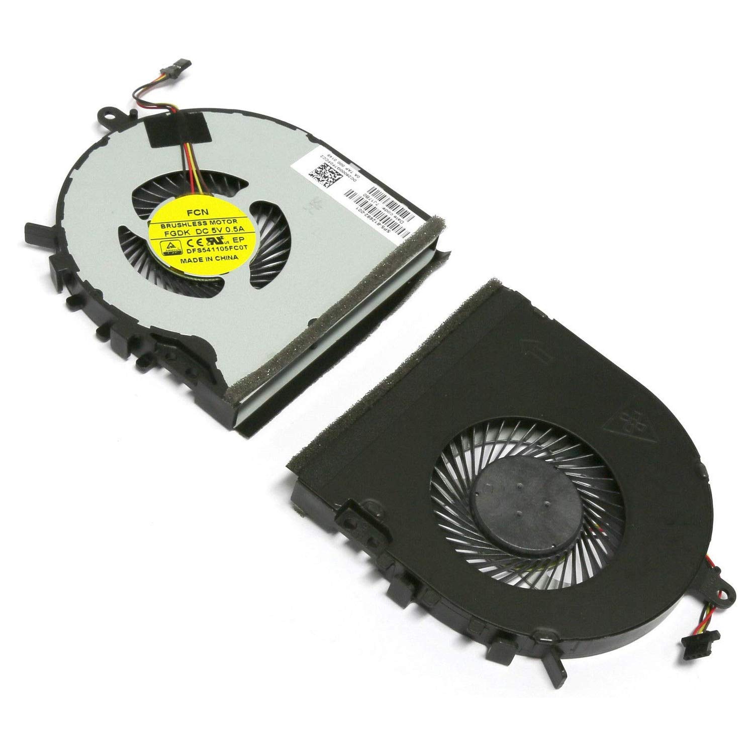 Ventilateur de refroidissement de rechange pour processeur Envy 15-AE 15-AE018TX AE021TX AE019TX 15-AE041NR M6-P100 M6-P000 de HP