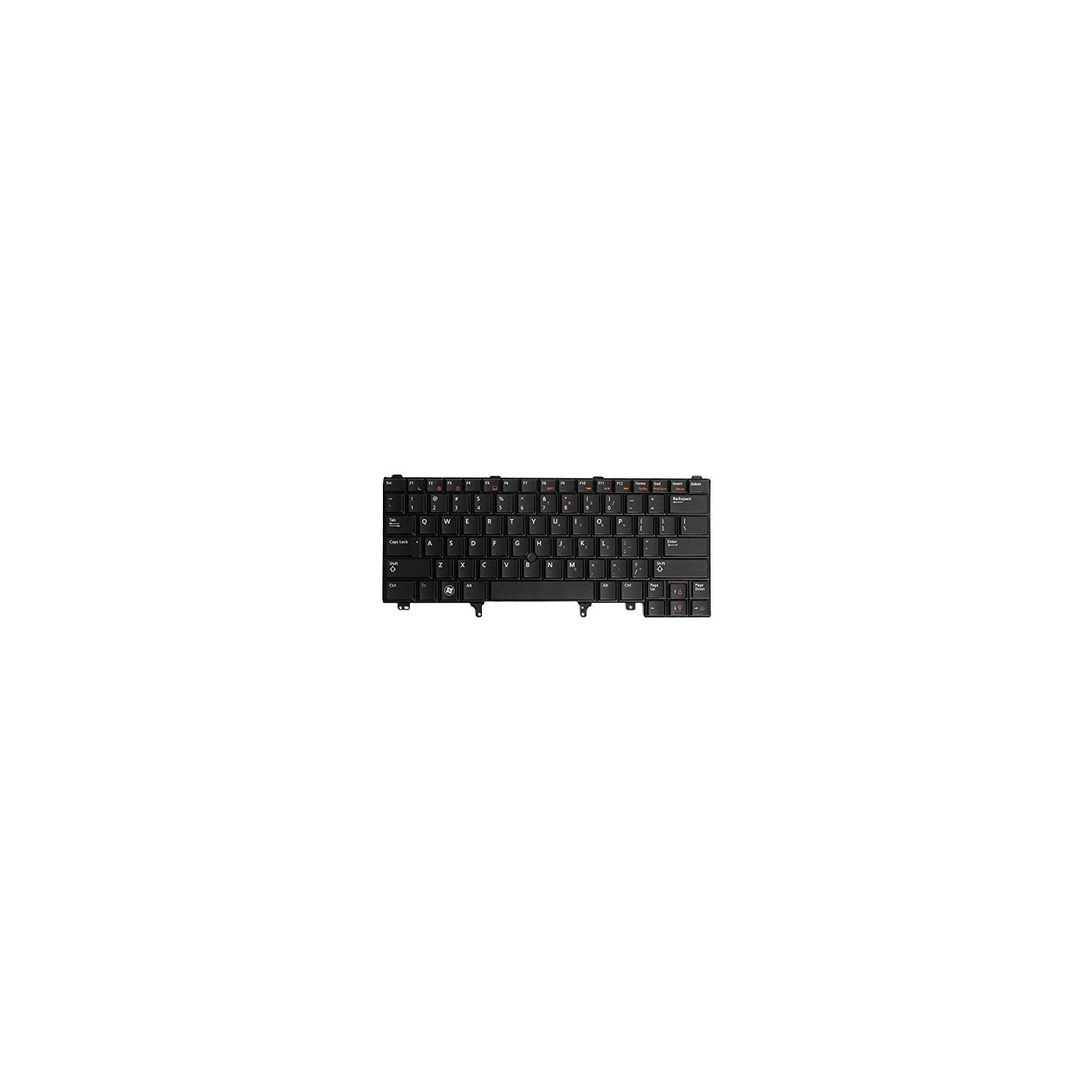 LaptopKing Replacement Keyboard for Dell Latitude Series E6320 E6330 E6420 E6430 E6440 E5420 E5430 Laptops Black US Layout