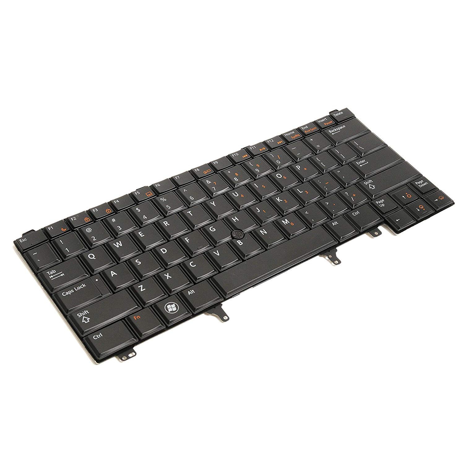 Clavier de rechange LaptoKing pour ordinateur portatif série Latitude E6320 E6330 E6420 E6430 E5440 E5420 E5430 de Dell, noir, disposition É.-U.