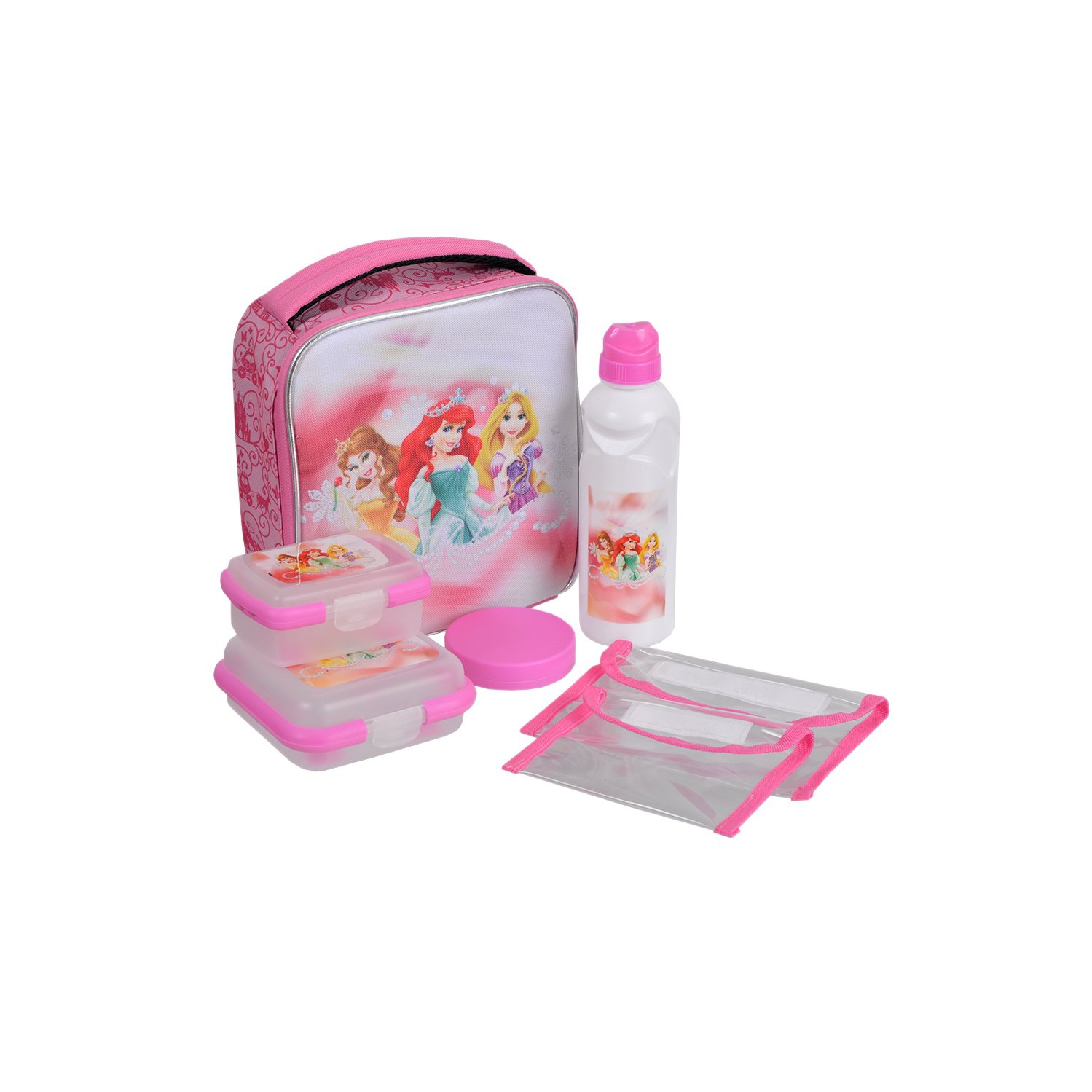 Disney Princess 7 Piece Lunch Box Set