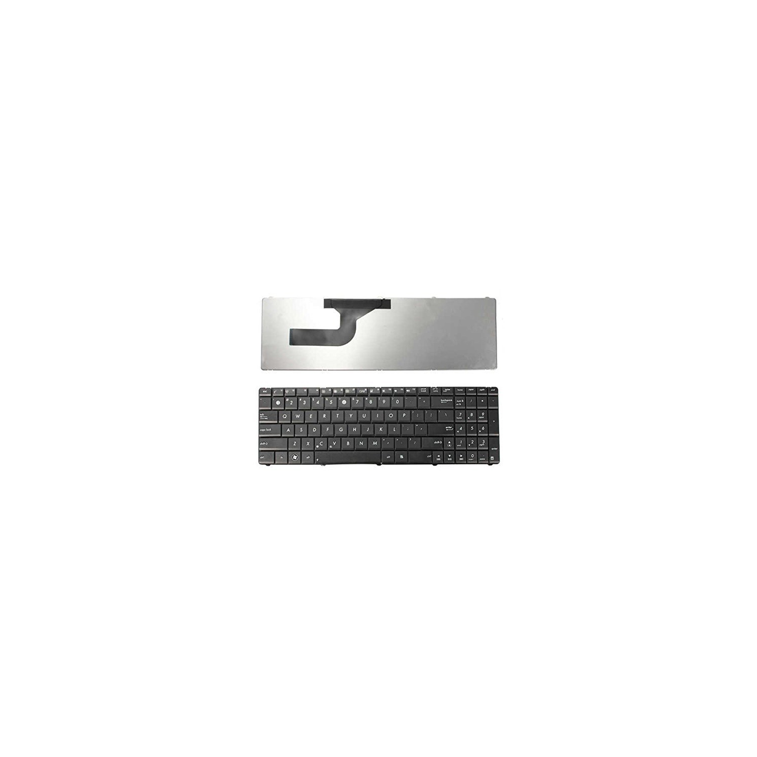 CLAVIER DE REMPLACEMENT DE LAPTOKING POUR X52B X52D X52F X52J X52N X53E X53S X54C X54H X54L X54X X55A X55C X55U X55V X61G X61Q