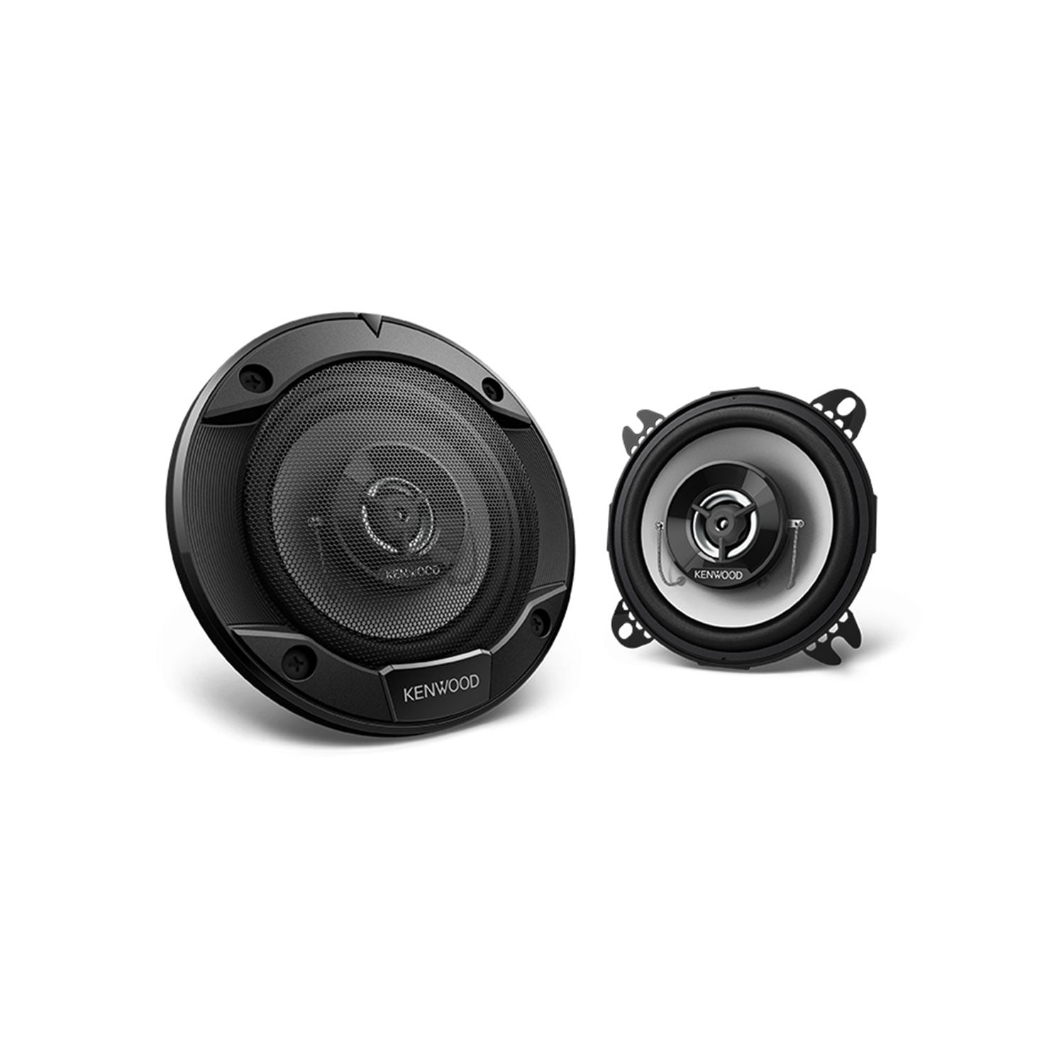 Kenwood KFC-1066S 4" Coaxial Speaker Sport Series 210W, For Car, Black