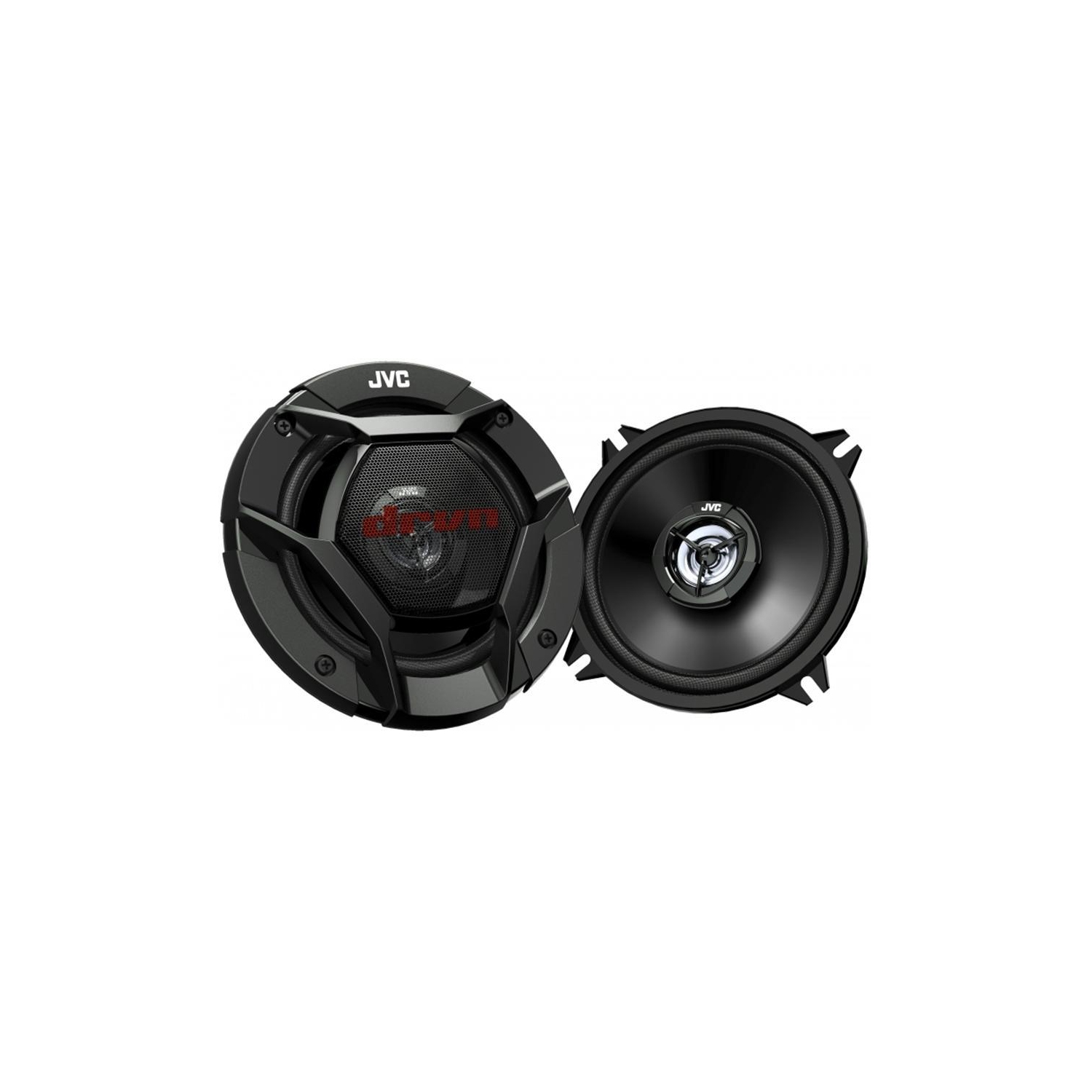 JVC CS-DR521 Haut-Parleurs Stéréo Coaxiaux 2 Voies 5-1 / 4 ", 260 W, Pour Voiture, Noir