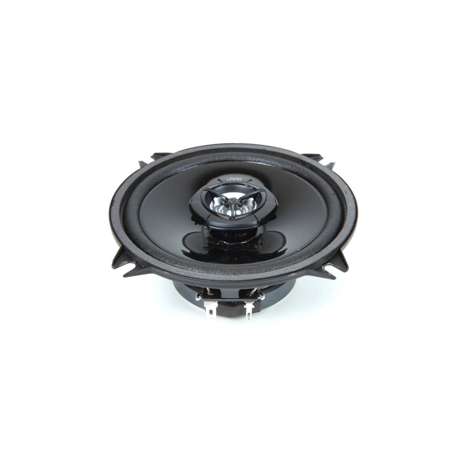 JVC CS-DR521 Haut-Parleurs Stéréo Coaxiaux 2 Voies 5-1 / 4 ", 260 W, Pour Voiture, Noir