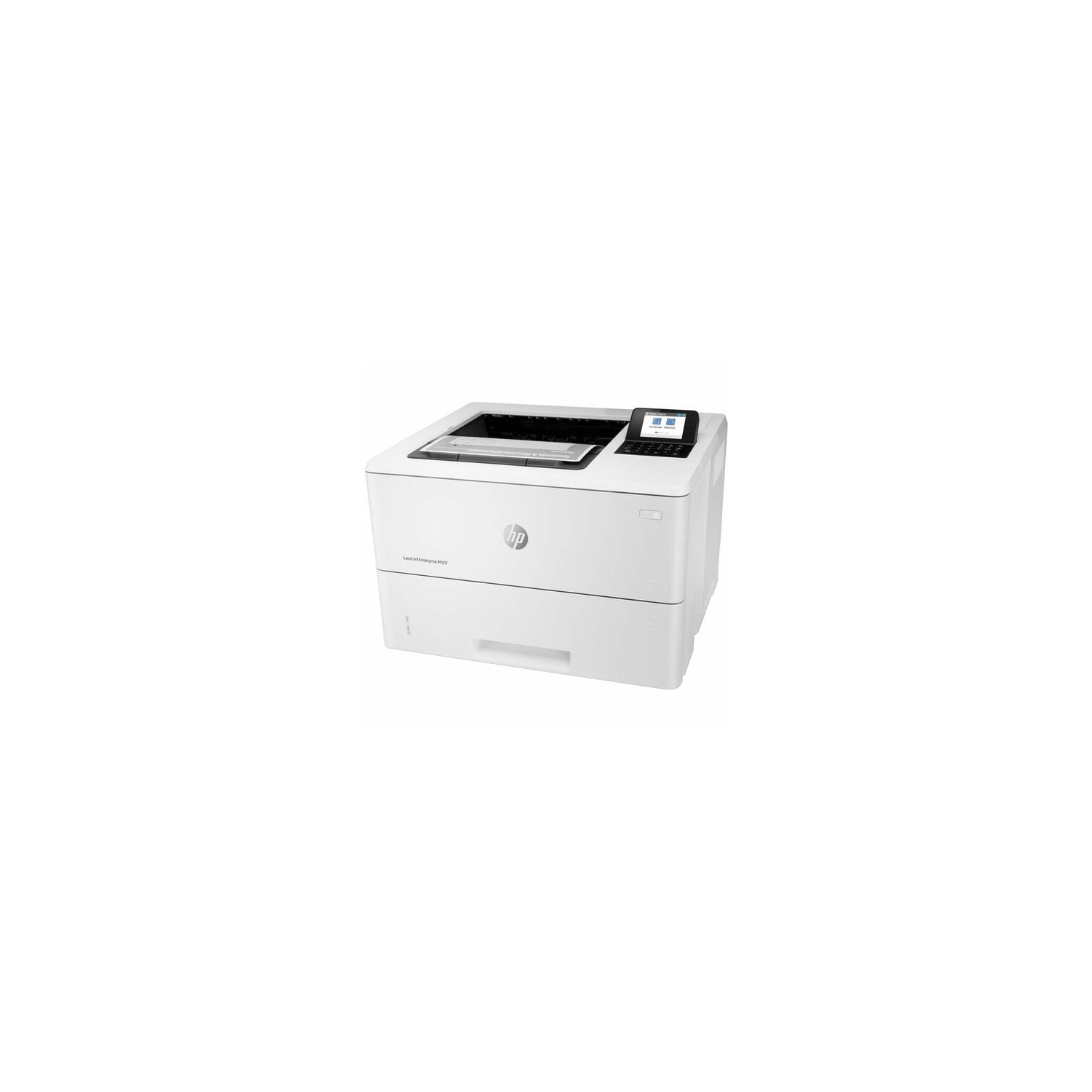 HP LaserJet M507 Monochrome Desktop Laser Printer - White -