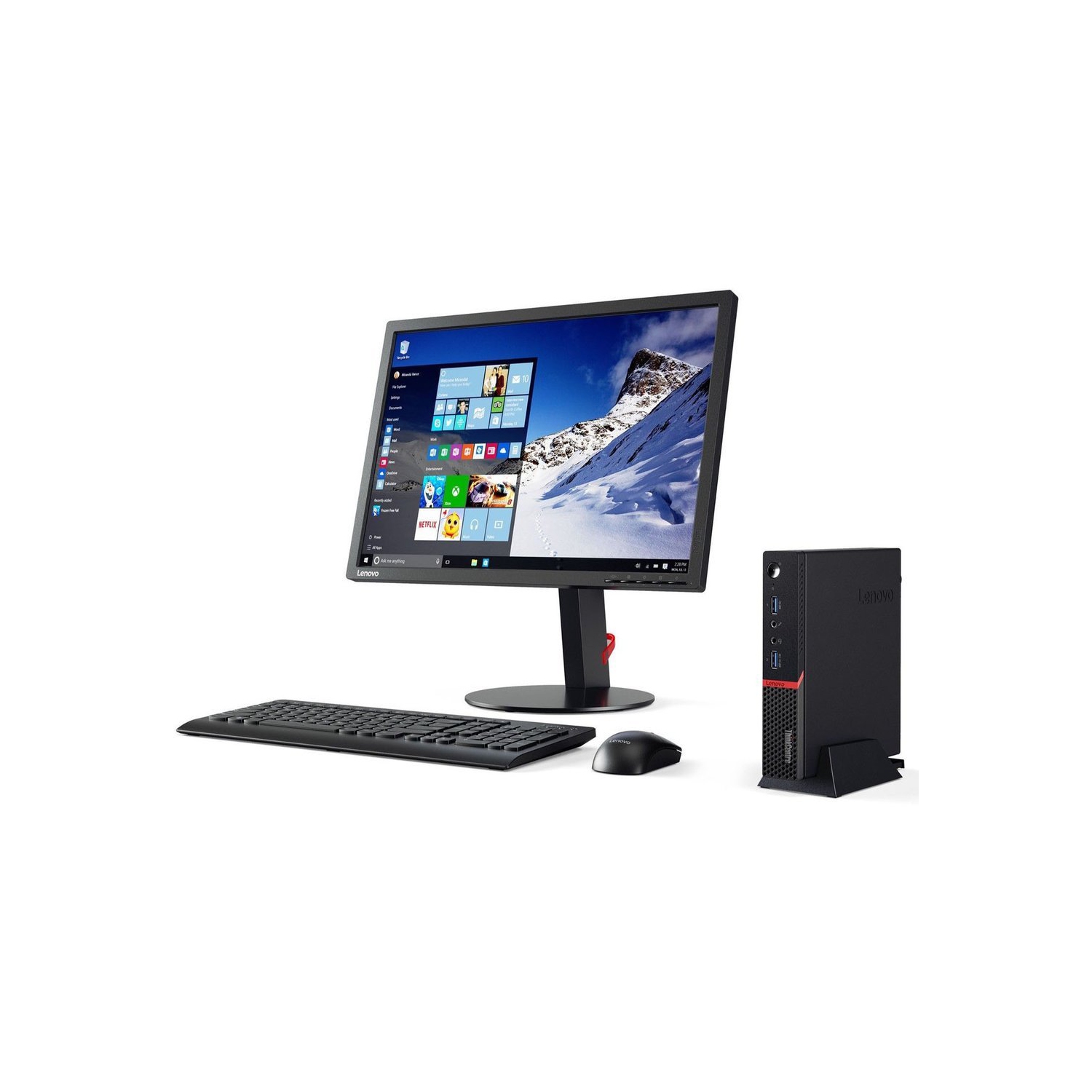 Refurbished (Good) - Lenovo Thinkcentre M700 TINY Desktop i5-6400T