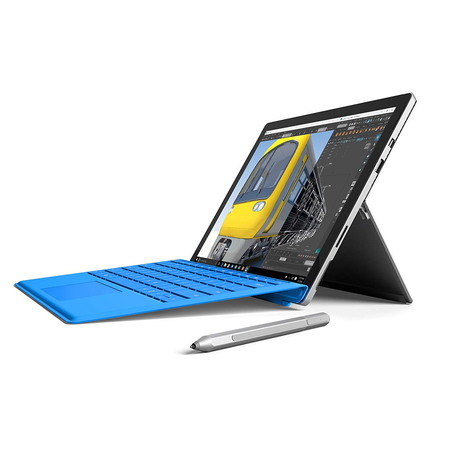 Refurbished (Good) - Microsoft Surface Pro 4 12.3" Intel Core i5-6300U 8GB RAM 256GB SSD Wins 10 Pro - + Keyboard