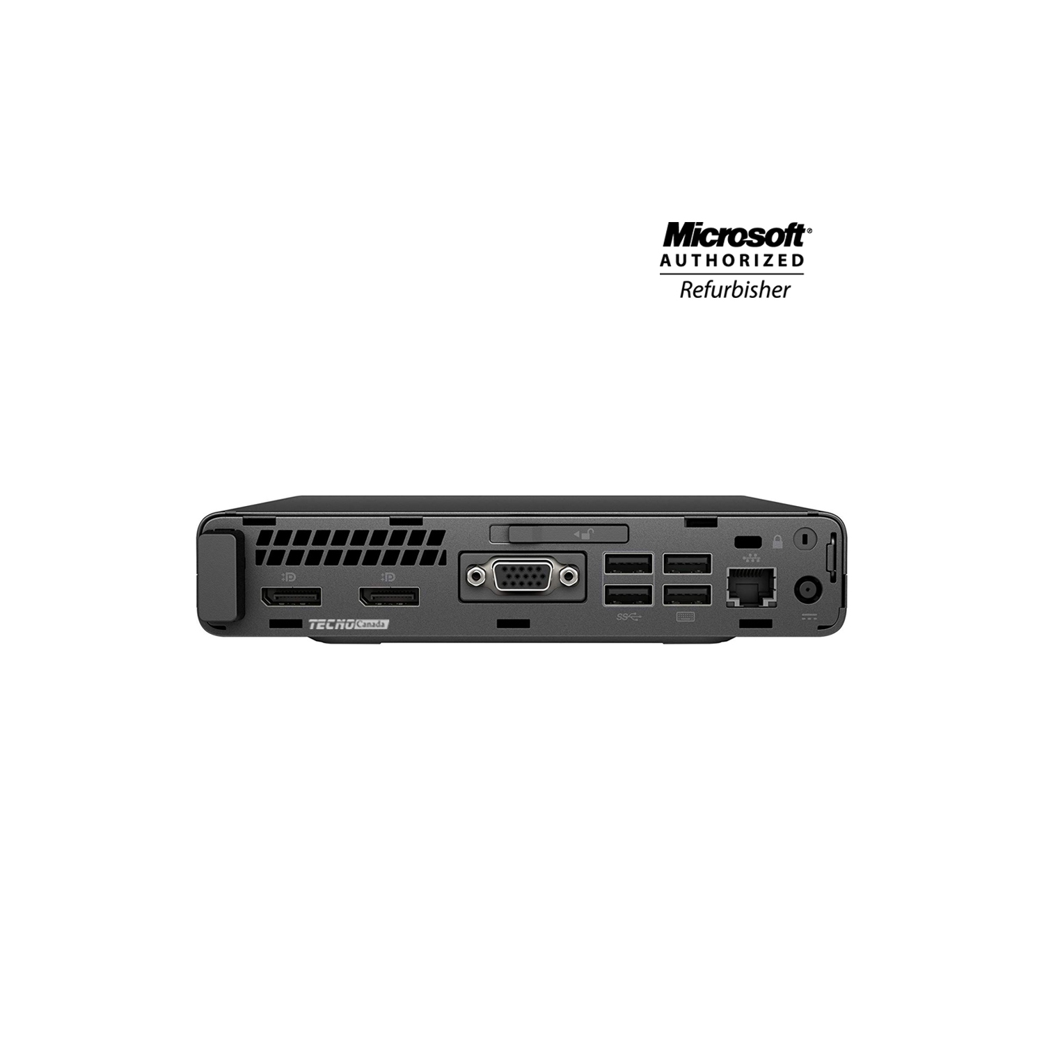 Refurbished - HP ProDesk 600 G3 Mini Desktop Computer Intel i5 7500T 8GB New 256GB SSD Windows 10 Home WiFi
