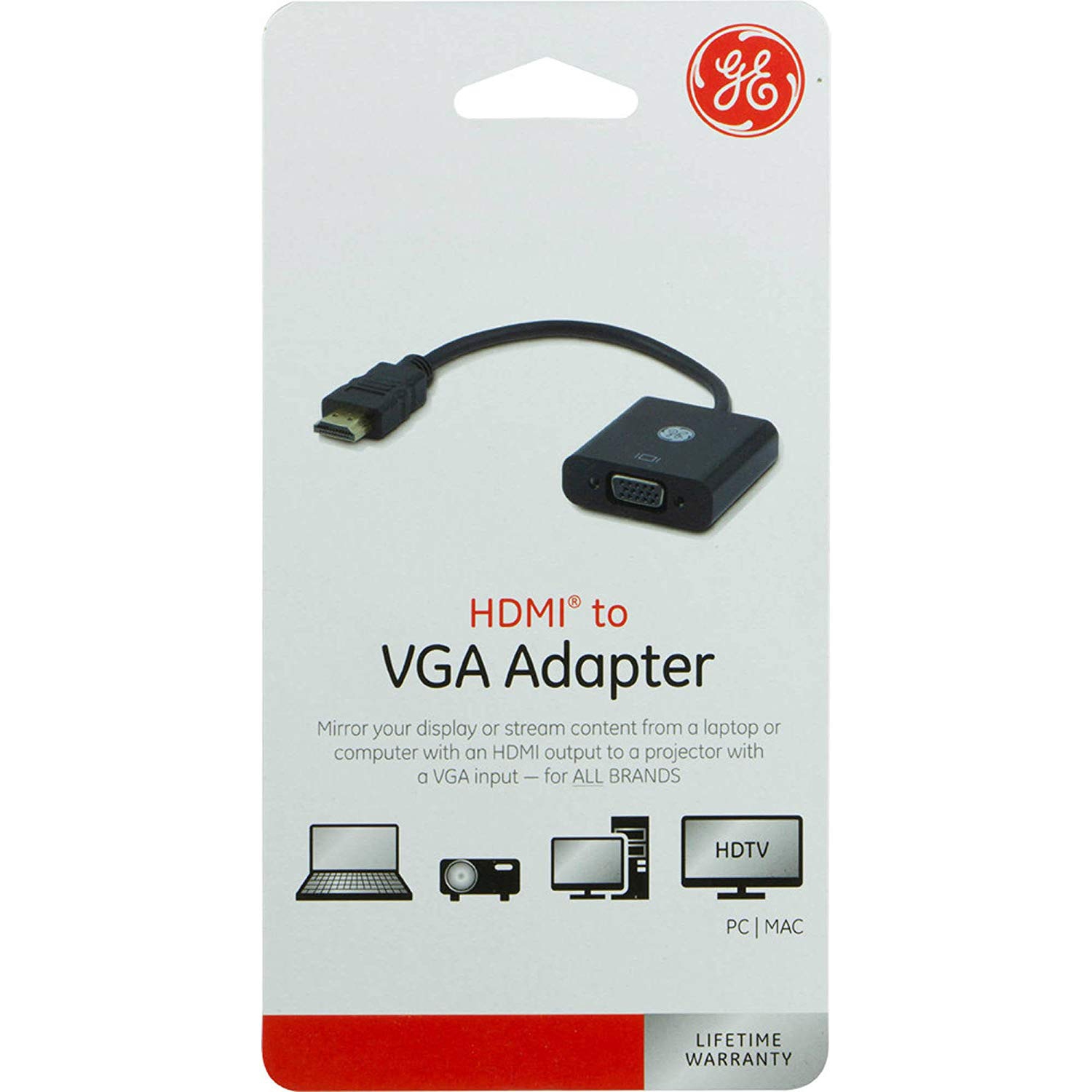 Adaptateur HDMI à VGA 33588 de GE