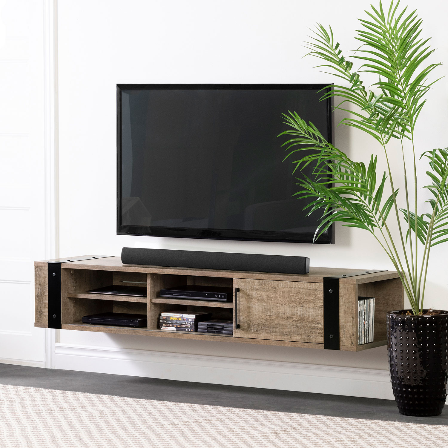 best buy media console