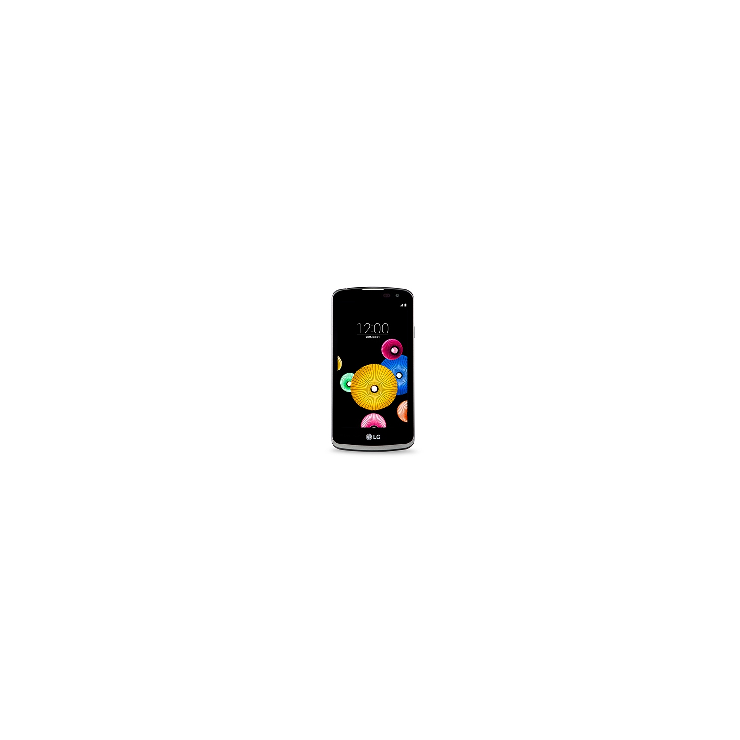 LG K4, 4.5" LCD - 8GB, K121, Black (Unlocked) Android 5.0, 4G LTE, Smartphone