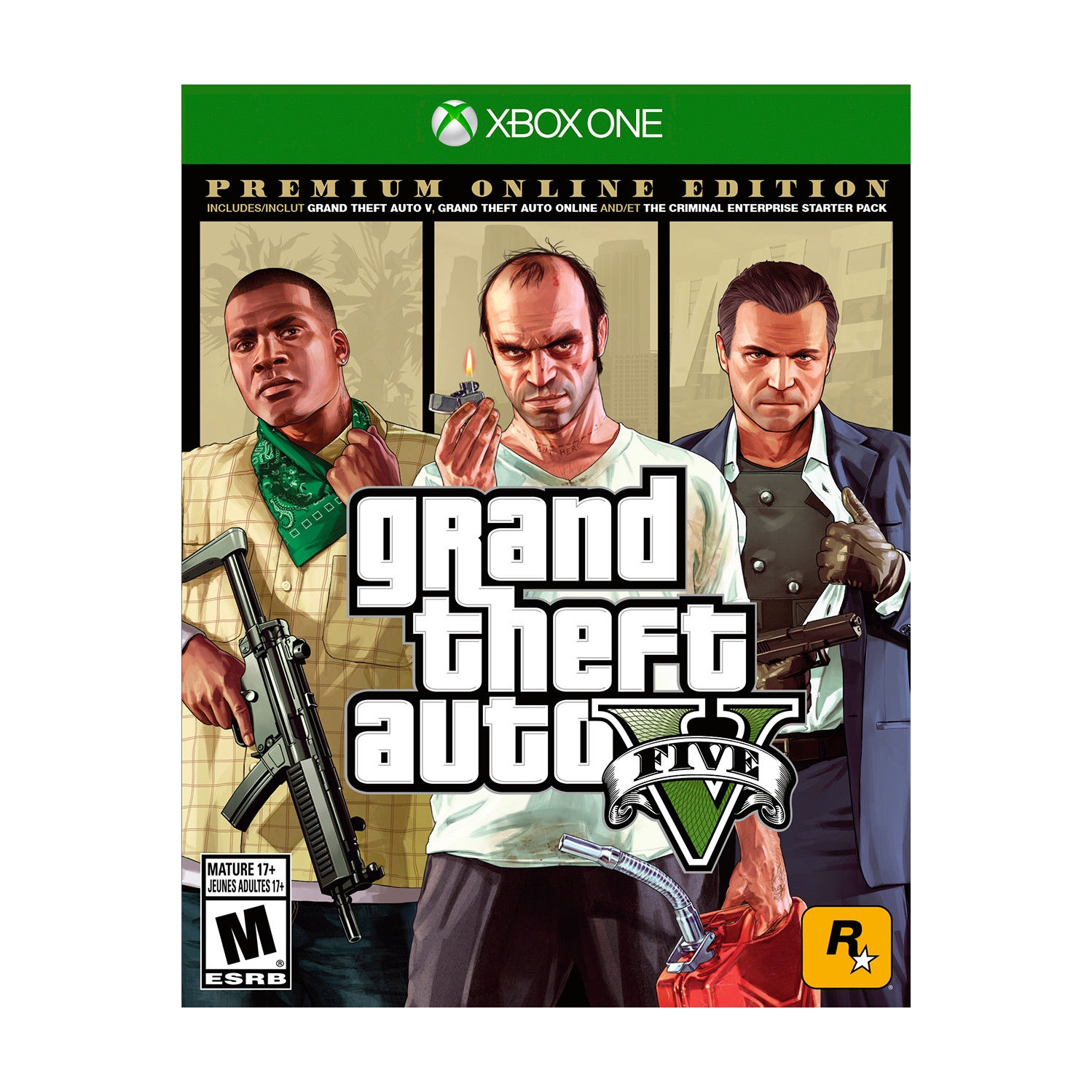 Grand Theft Auto 5 V Premium Online Edition - Xbox One