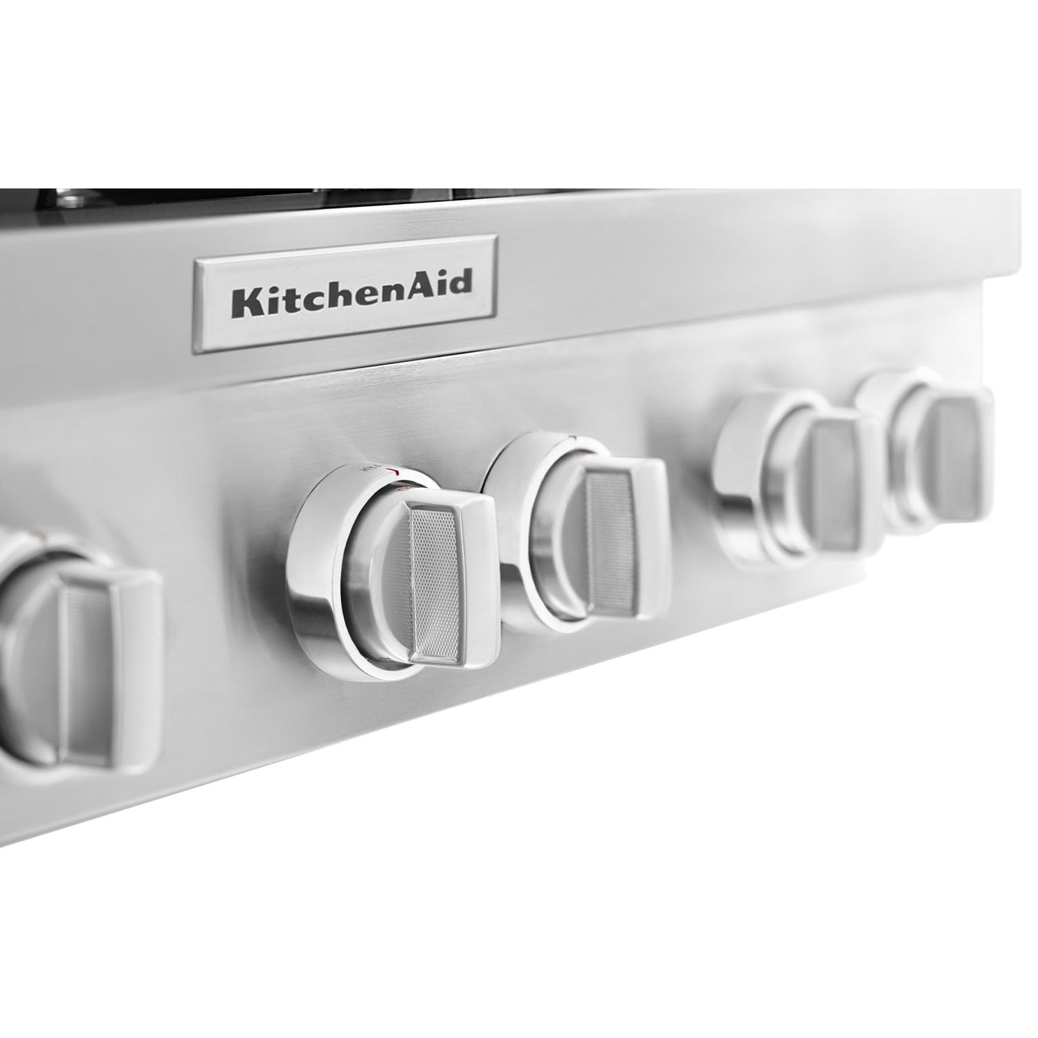 KitchenAid 36" 6-Burner Gas Cooktop - Stainless Steel