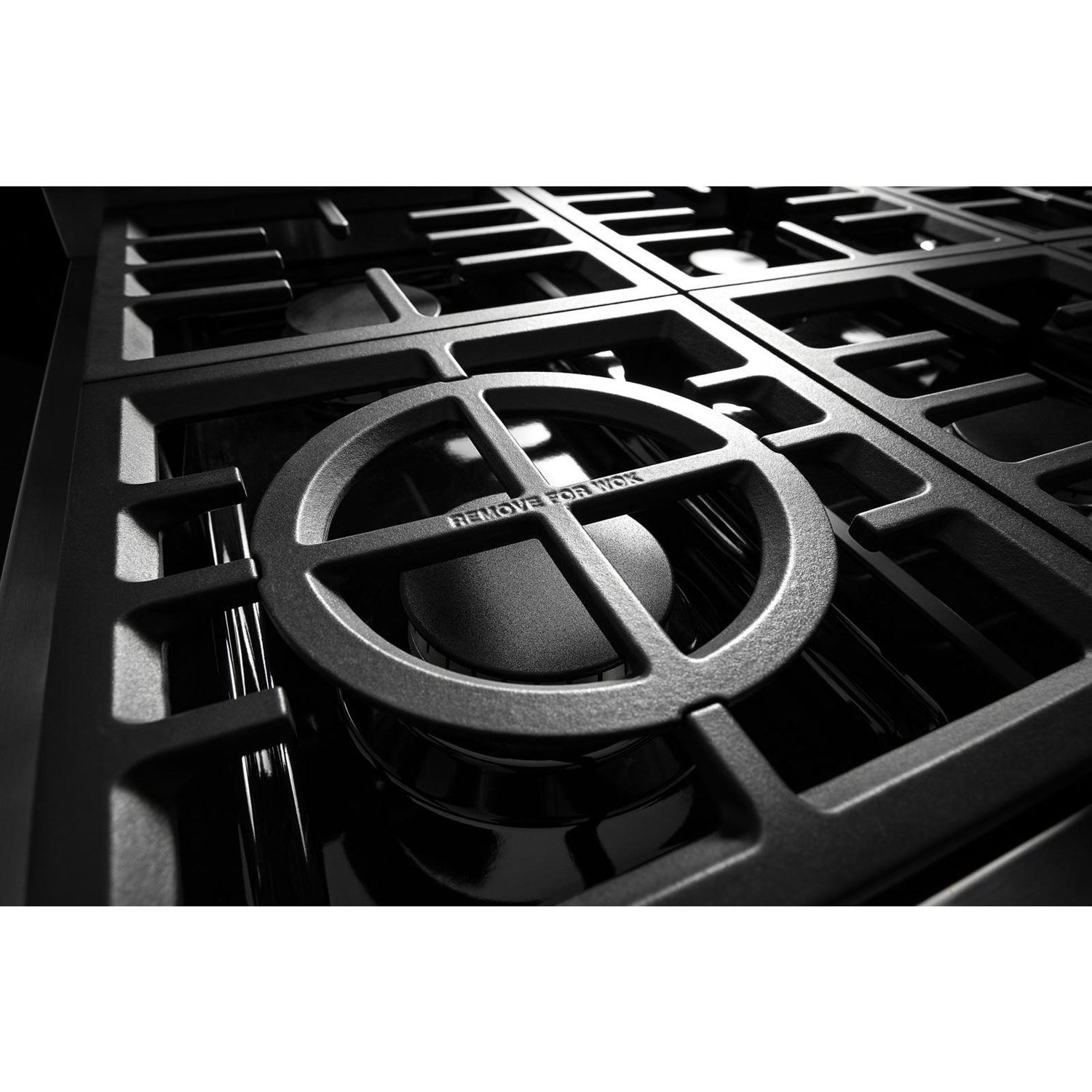 KitchenAid 36" 6-Burner Gas Cooktop - Stainless Steel