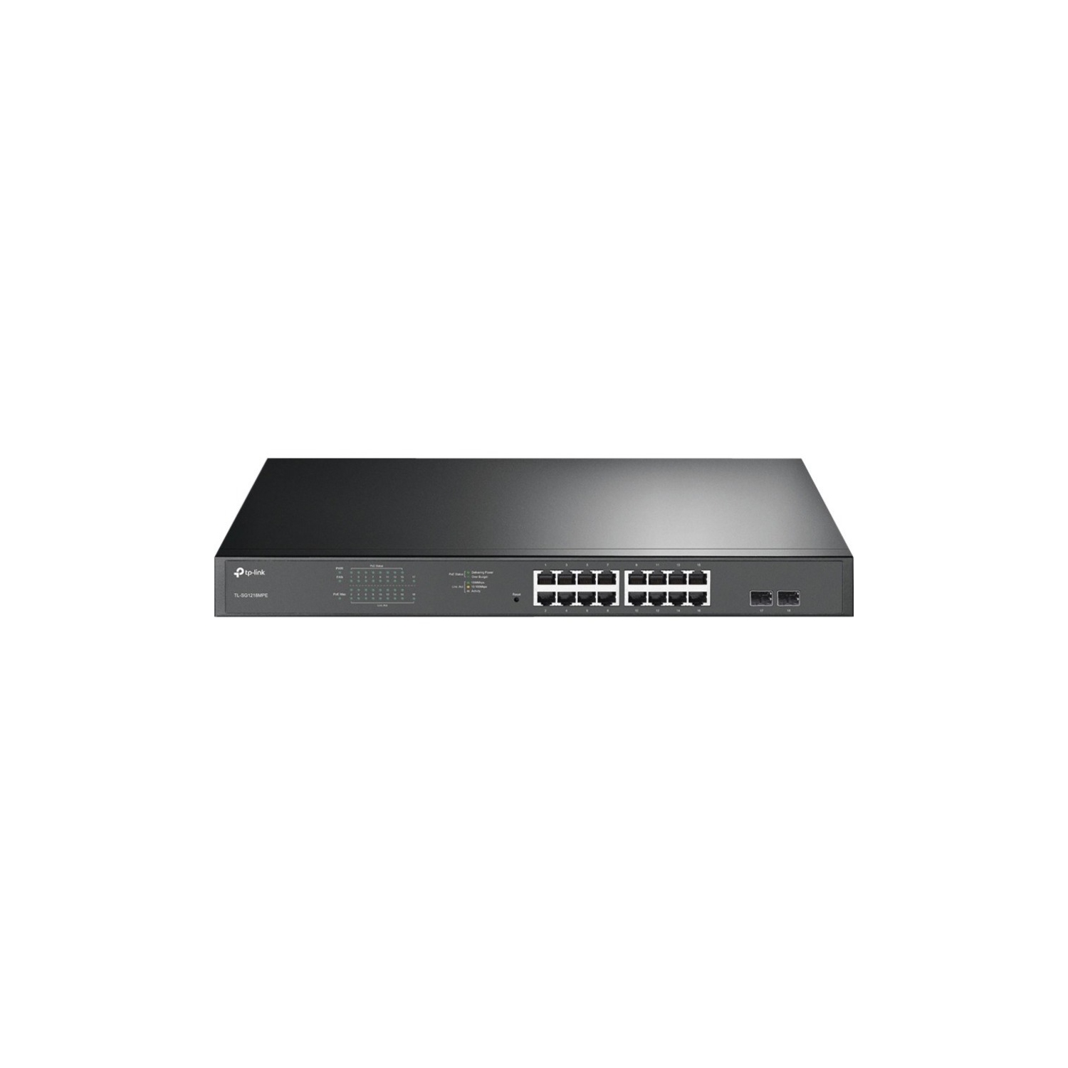 TP-Link 16-Port Gigabit Easy Smart PoE/PoE+ Switch