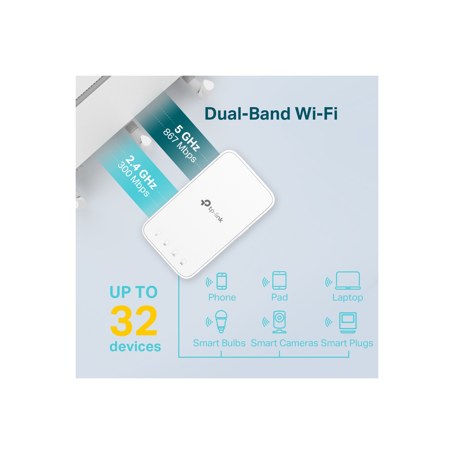 TP-Link AC1200 Whole Home Mesh Wi-Fi System - 1 Pack