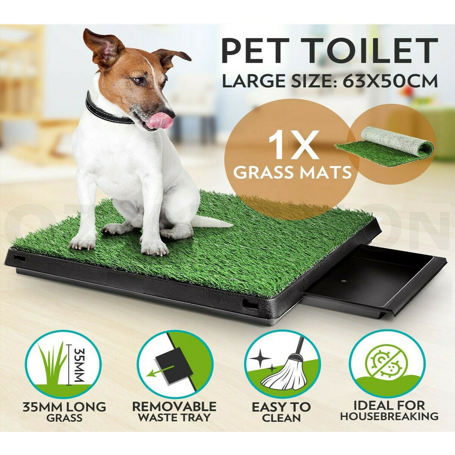 puppy mats toilet