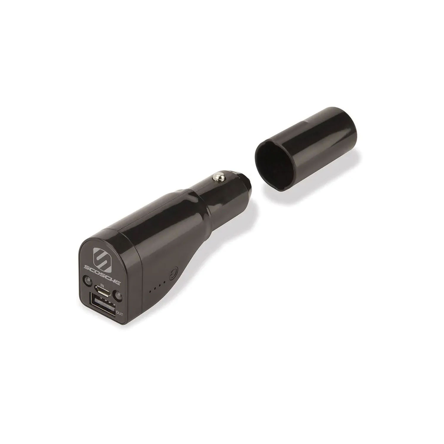 2600mah powerbank 2 port 3-en-1 chargeur de voiture 5amp - powerbank - lampe de poche