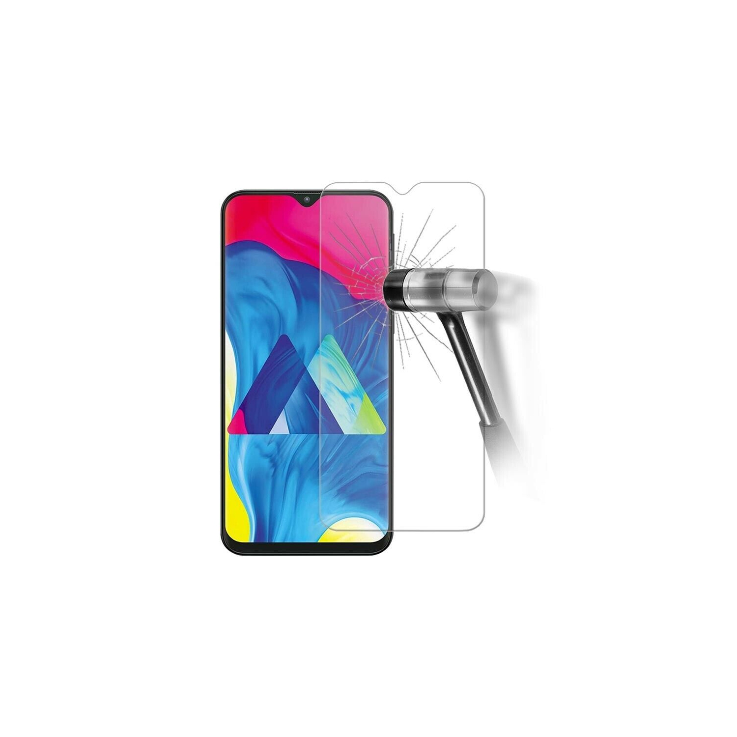 [Paquet de 2] Protecteur d'écran en verre trempé CSmart Premium pour Galaxy A10e de Samsung, sans bulles et sans étui