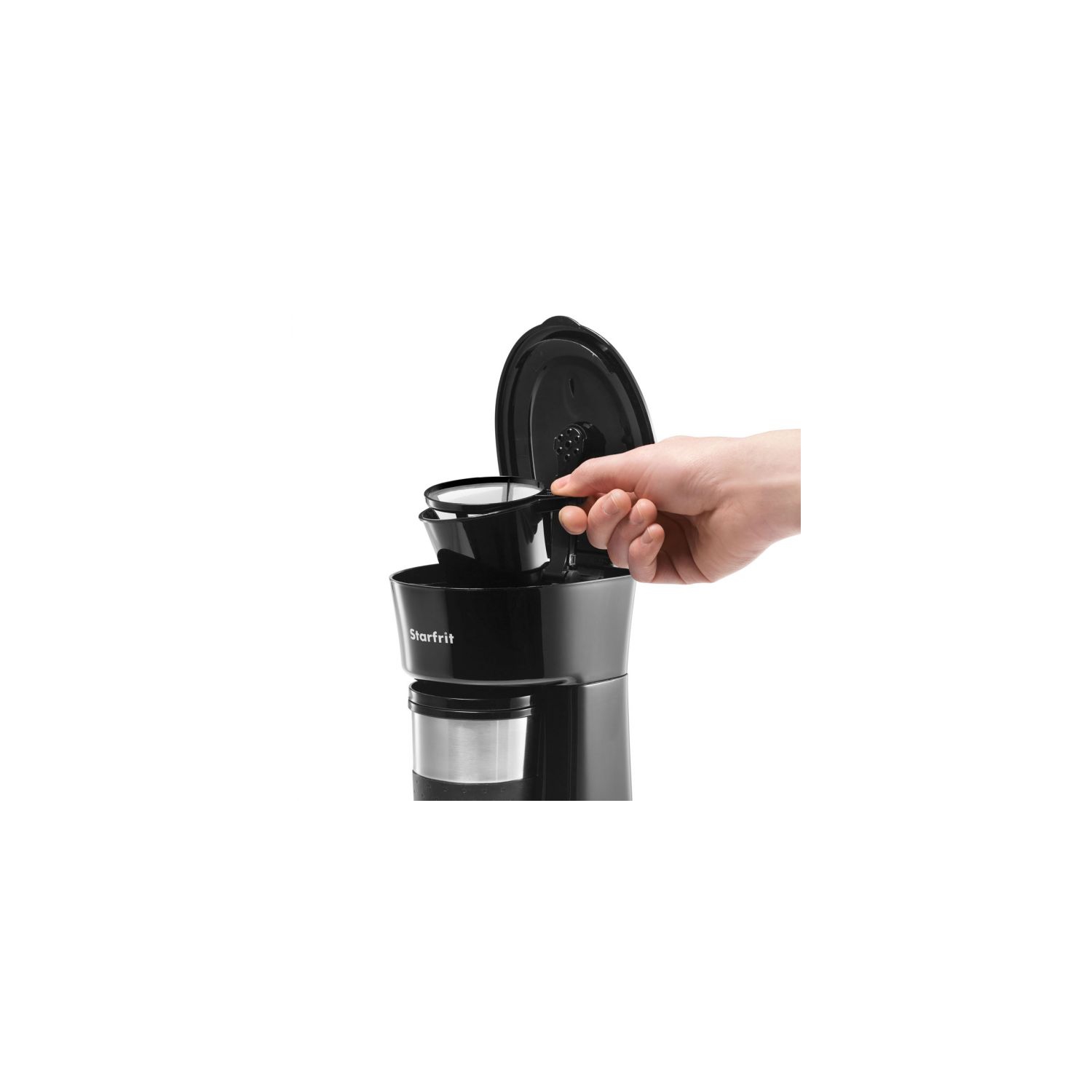 Starfrit Single Serve Coffee Maker & Travel Mug