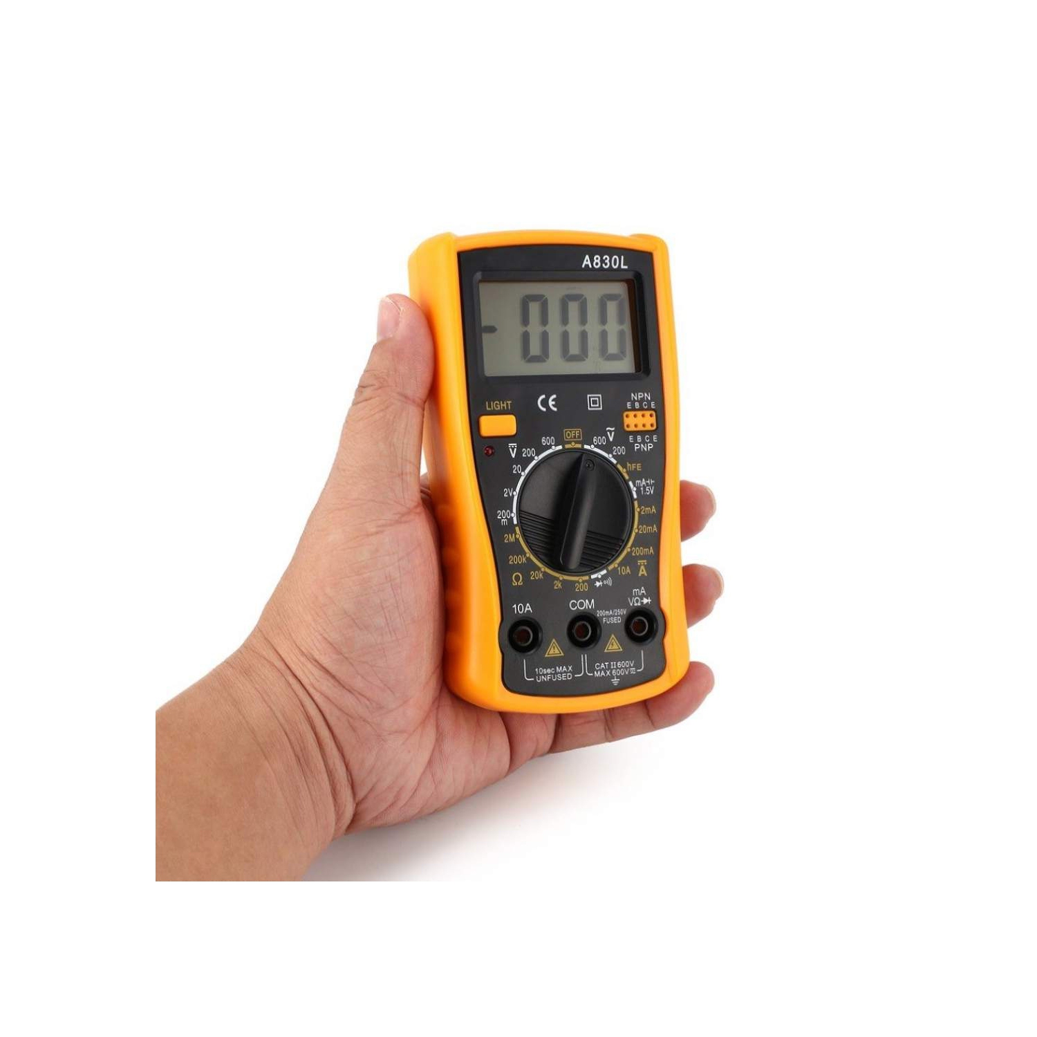 axGear Digital Multimeter LCD AC/DC Ammeter Resistance Capacitance Tester