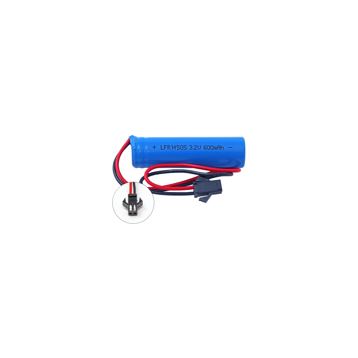 3.2V 600 mAh LiFeP04 Battery Pack for Gama Sonic Solar Lights