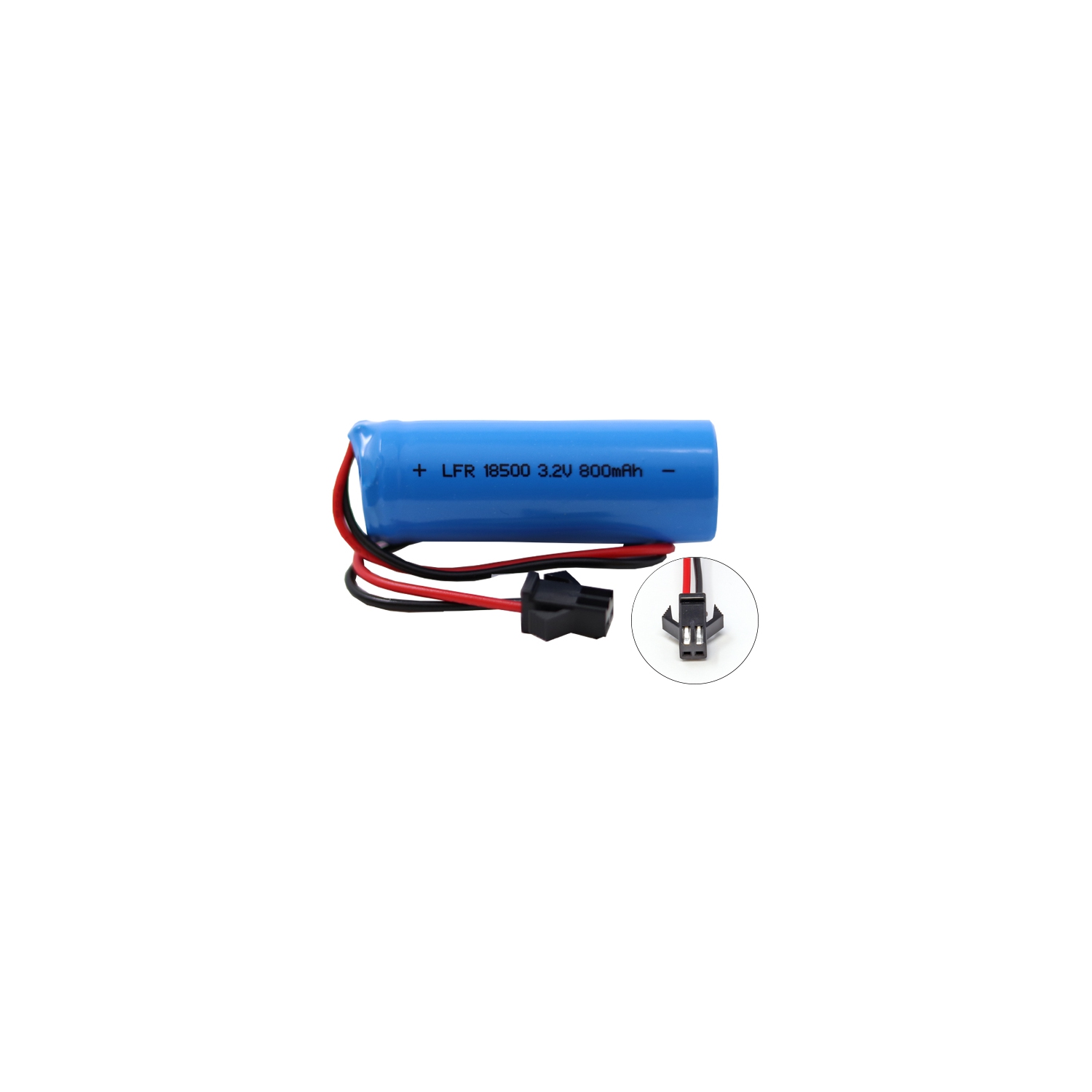Batterie de 800 mAh LiFeP04 de 3,2 V pour lampes solaires Sonic de Gama