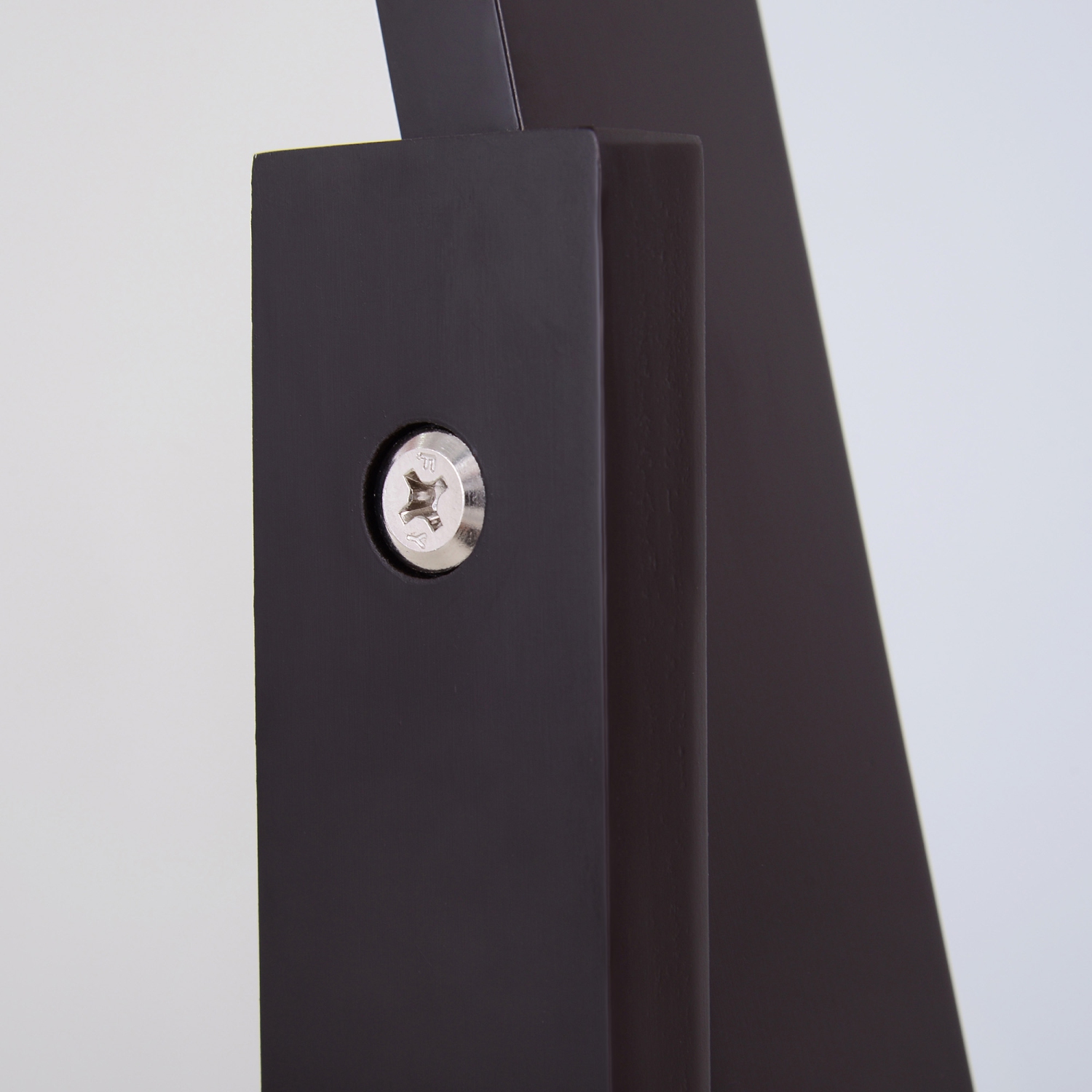 HOMCOM Full Length Mirror, Free Standing Full Body Mirror with Rectangular Frame, Adjustable Angle for Dressing Room, Bedroom, Living Room, Dark Brown