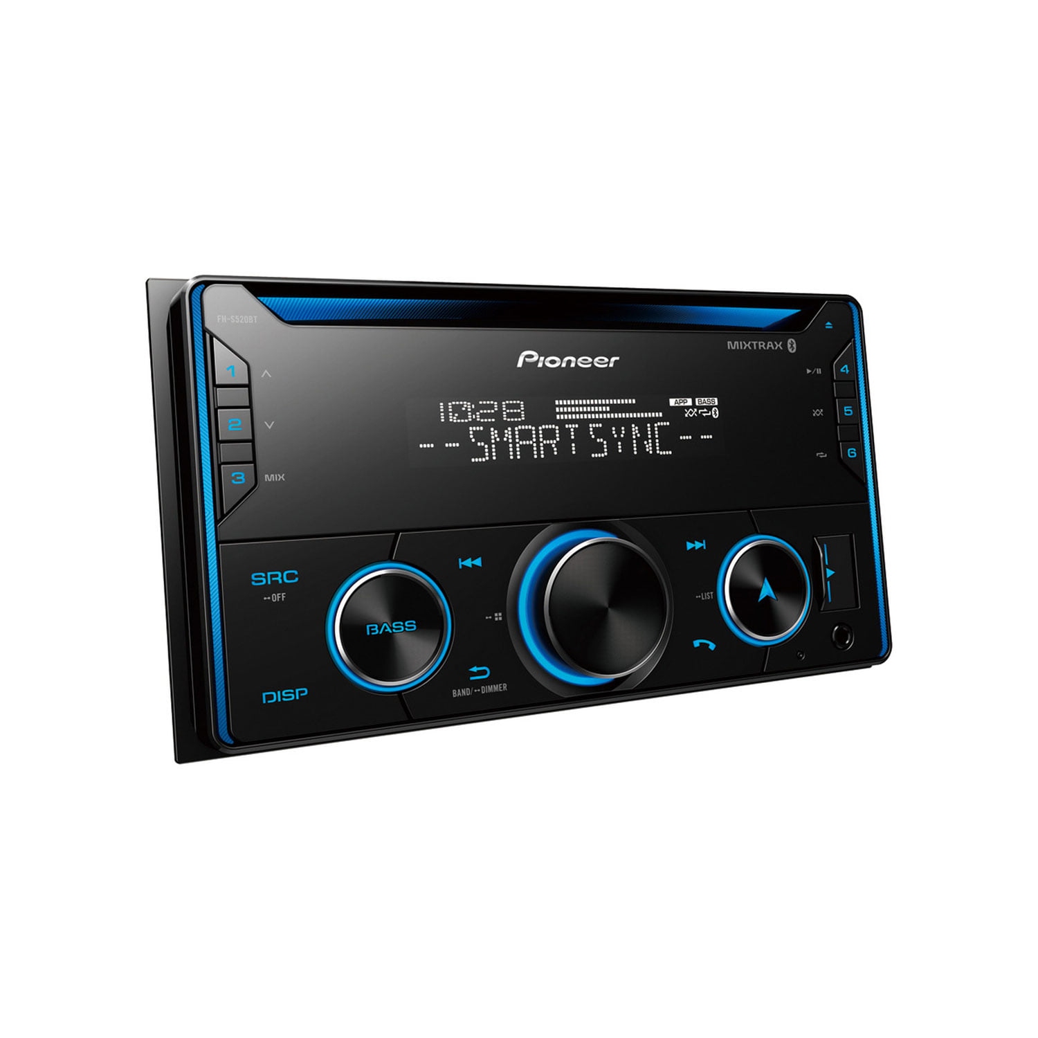 Pioneer FH-S520BT Double-DIN In-Dash CD Receiver with Bluetooth