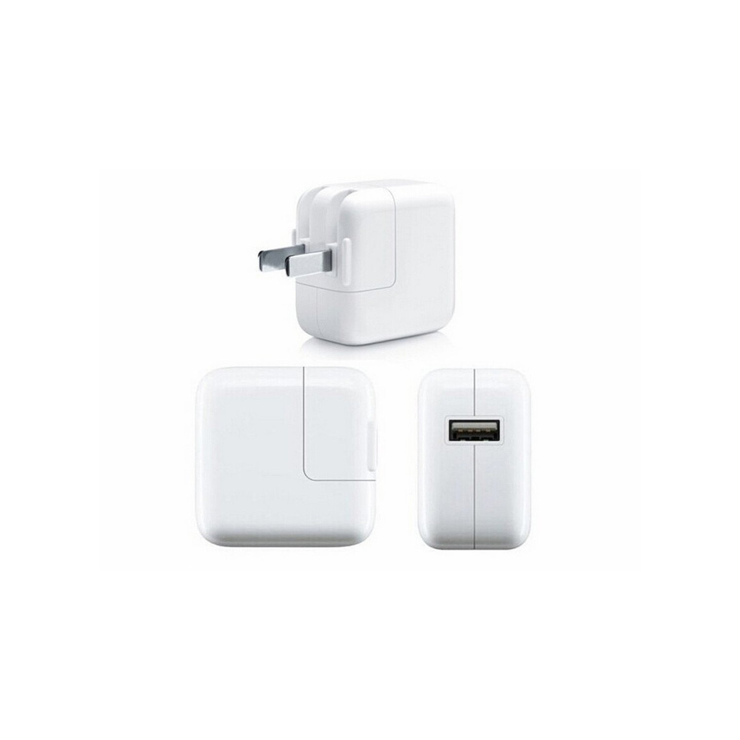 12W AC USB Power Wall Plug Charger Travel Adapter Cube for iPhone iPad Mini Air Pro iPod Models