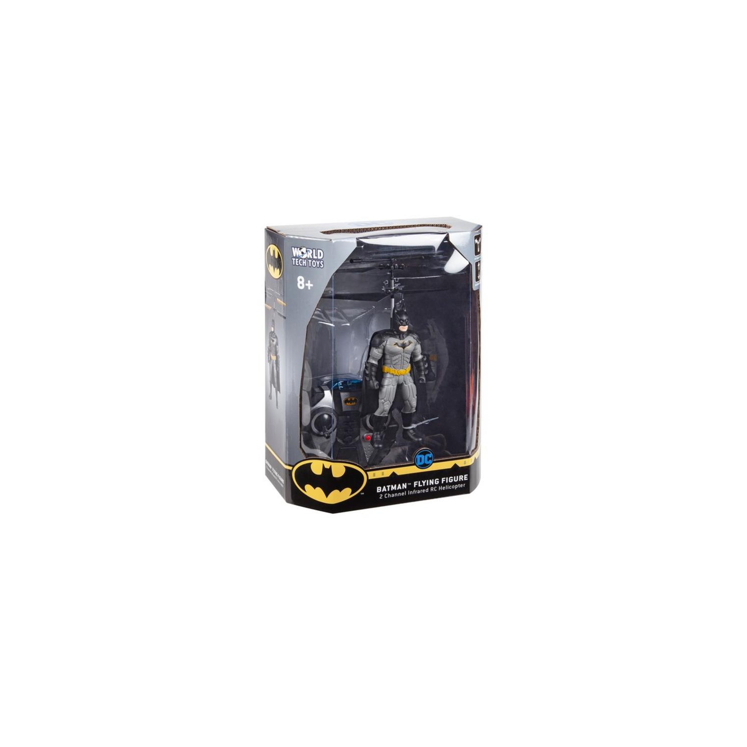World Tech Toys Flying 6" Batman DC Comic Helicopter - 33215
