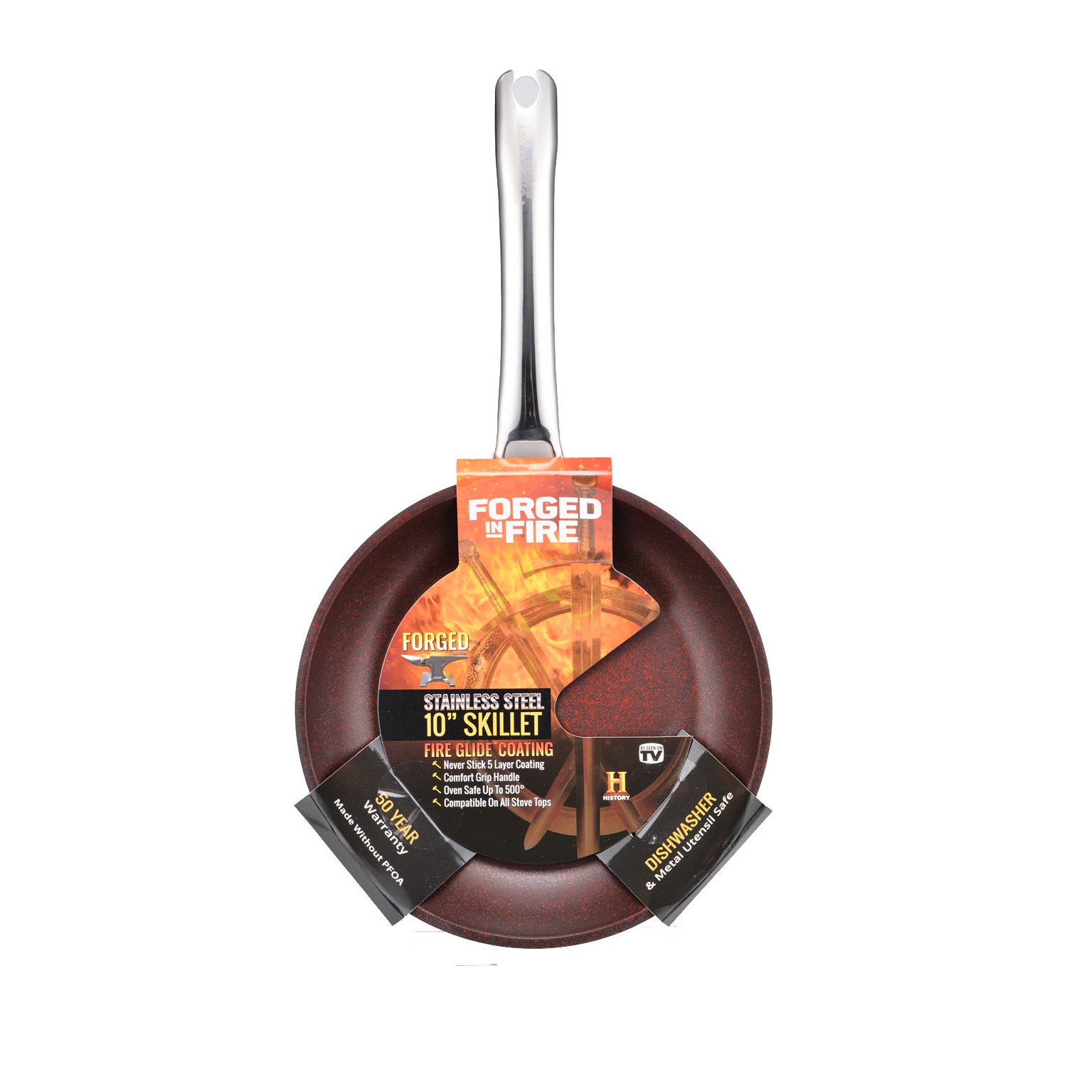 Forged In Fire 10" Fire Glide Coating Skillet
