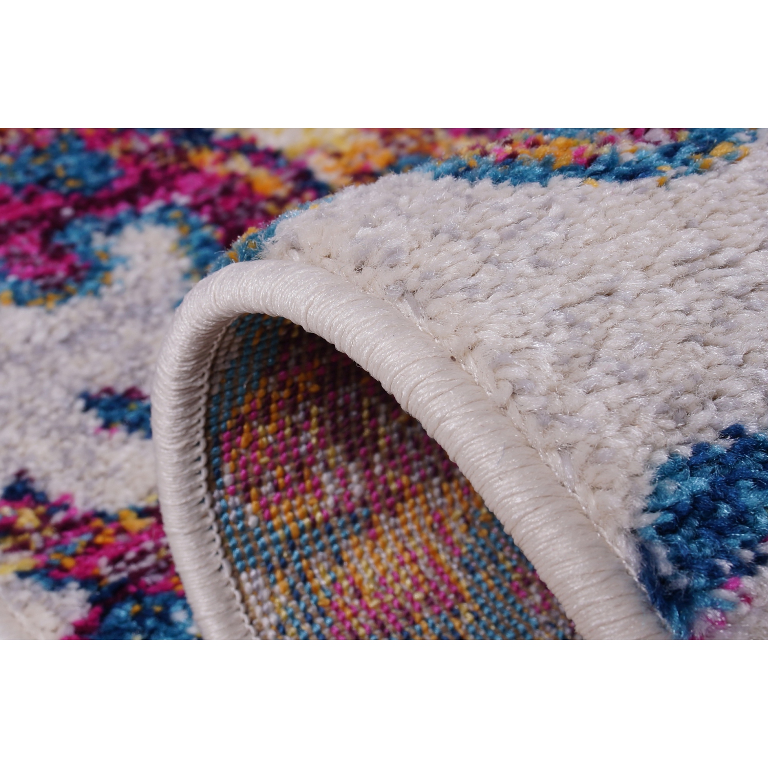 Ladole – Tapis à motif floral persan, multicolore, 7x10