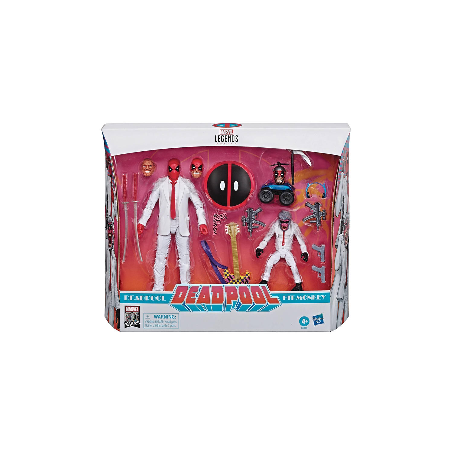 marvel legends deadpool and hit monkey