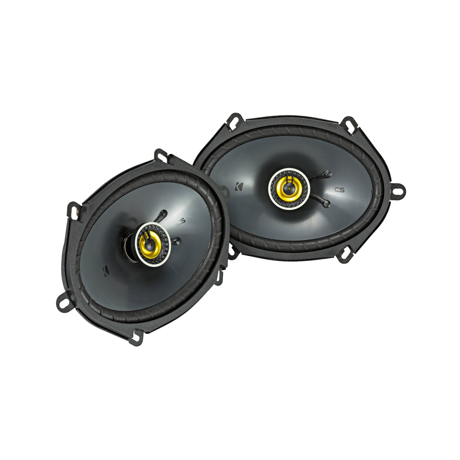 Kicker 46CSC684 6"x8" 2-Way Coaxial Car Speakers