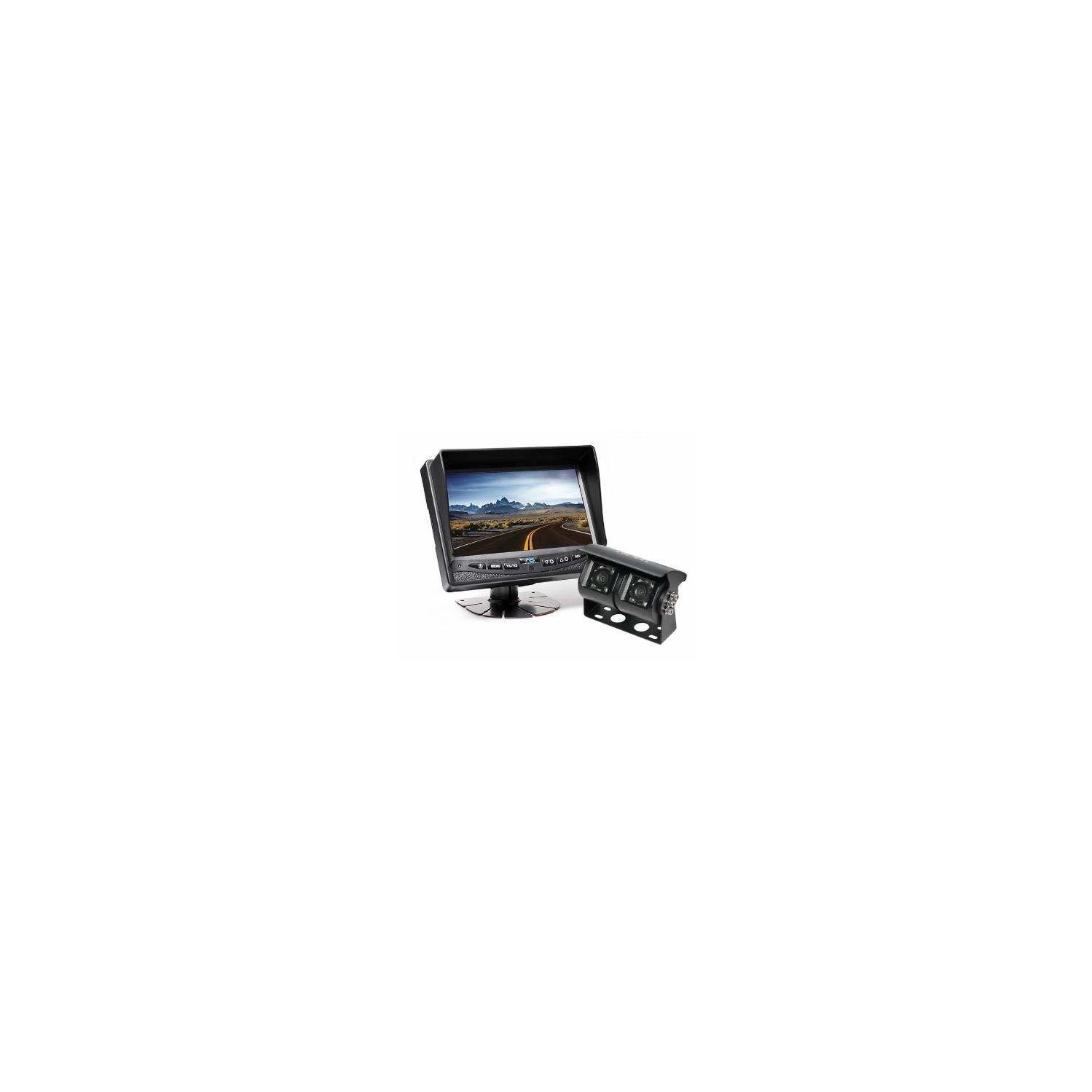 Backup Camera System with Dual Lens Camera RVS-813613-NM