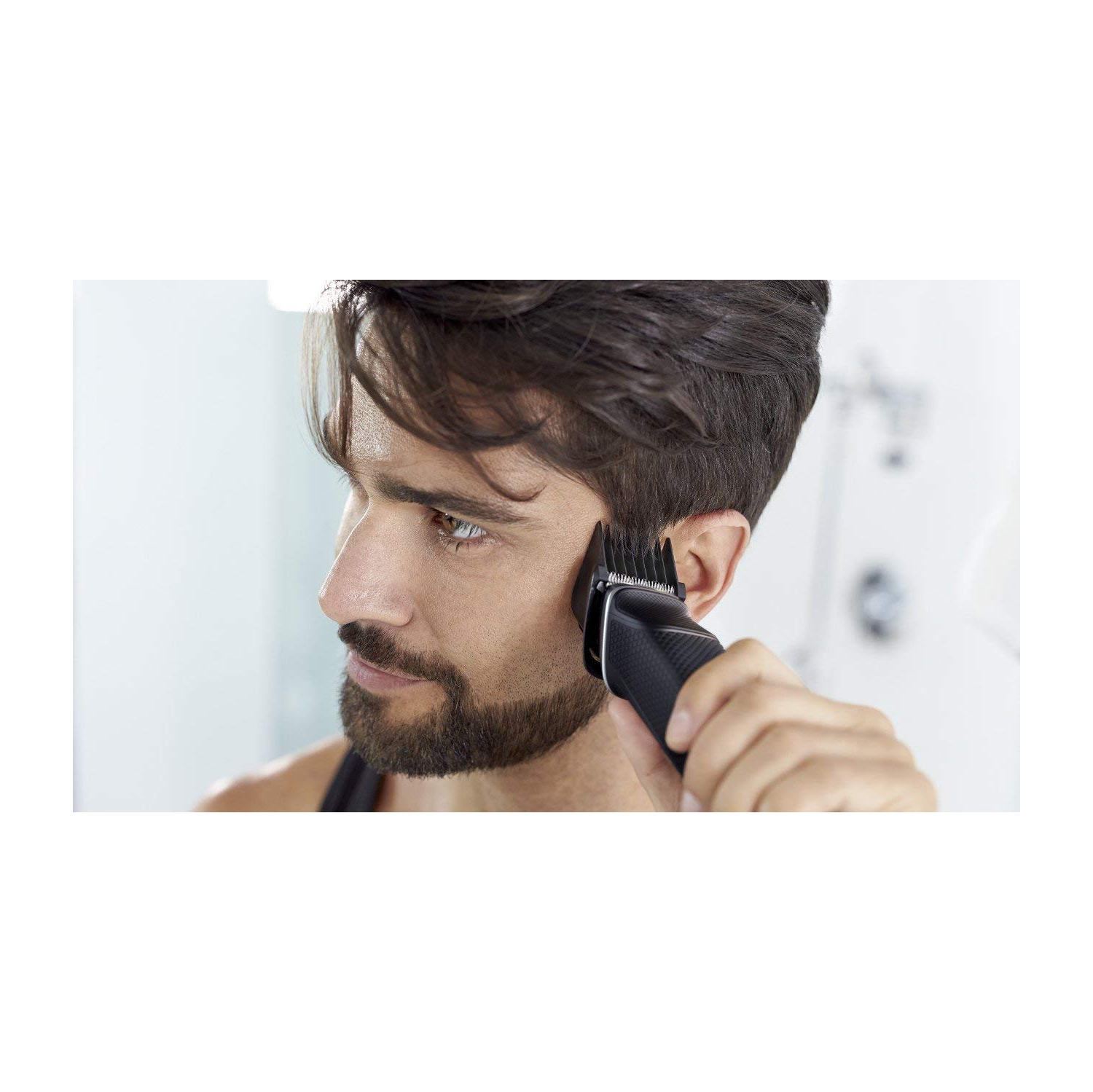 Philips Multi Groomer MG5750/28, beard, body, face, nose, and ear hair trimmer and clipper