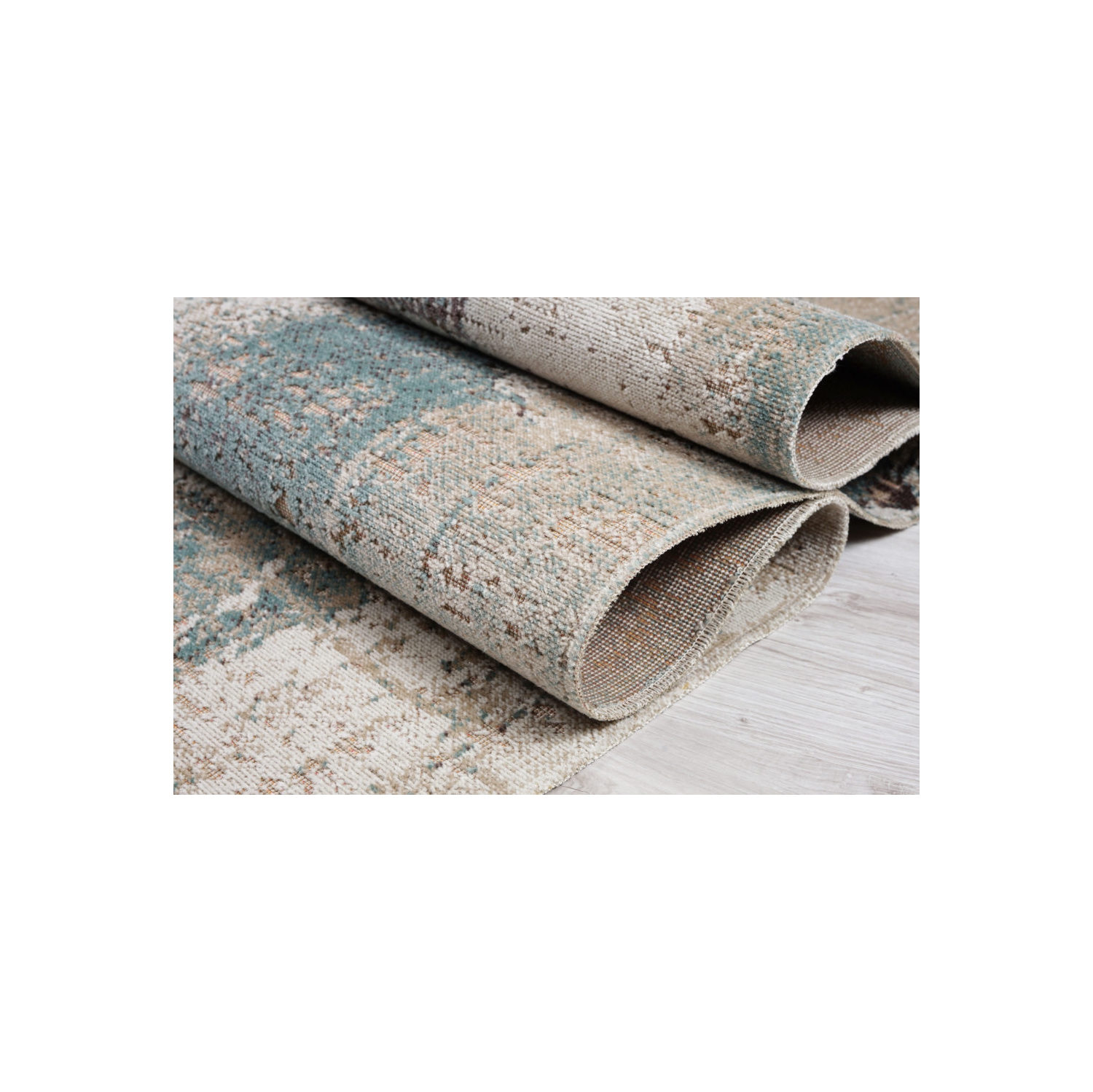 Ladole Rugs Yorkson Beautiful Outdoor Area Rug Carpet in Beige Cream, 4x5