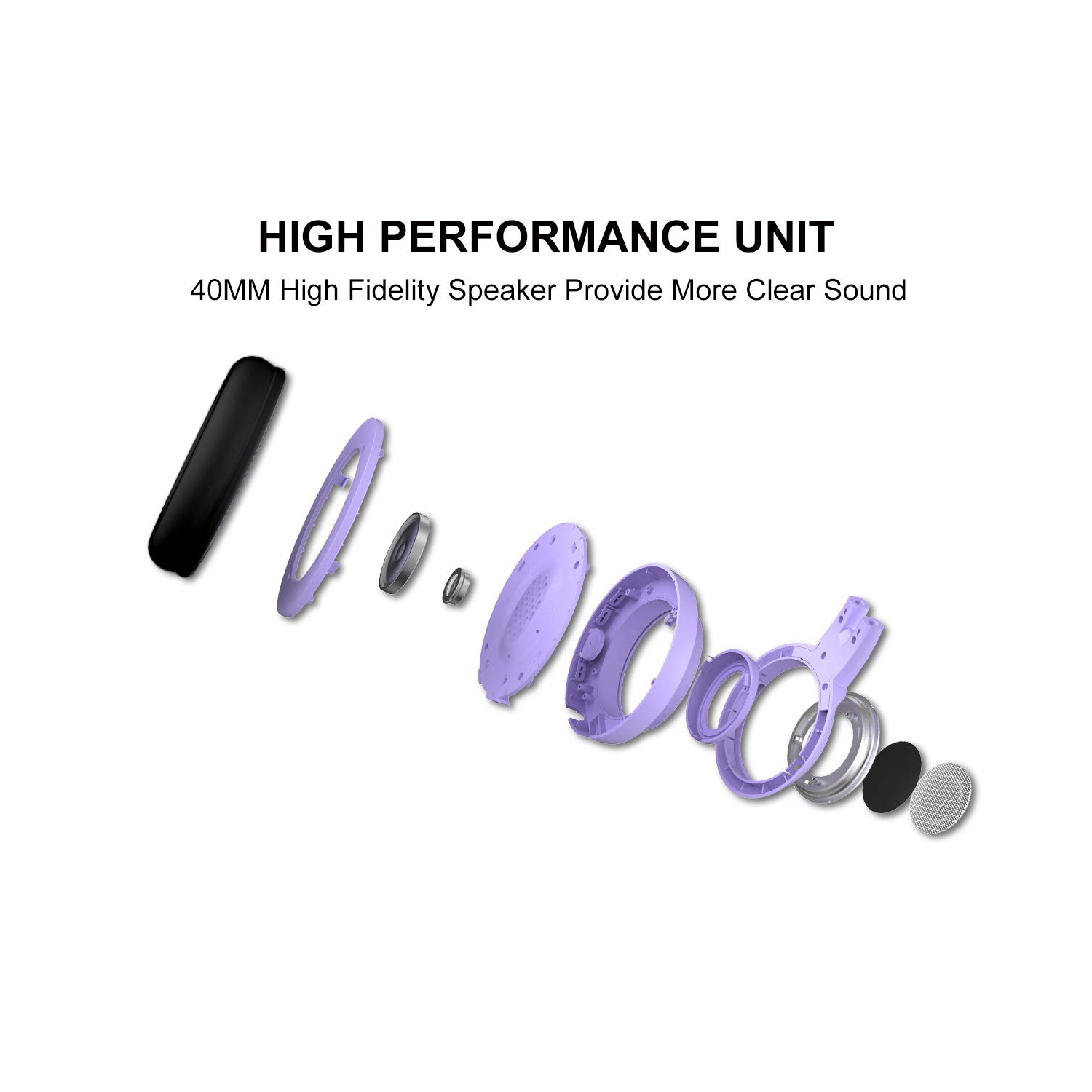 Pink Stereo Gaming Headset with Mic 3.5MM Sound Lightweight Self-Adjusting Over Ear Headphone