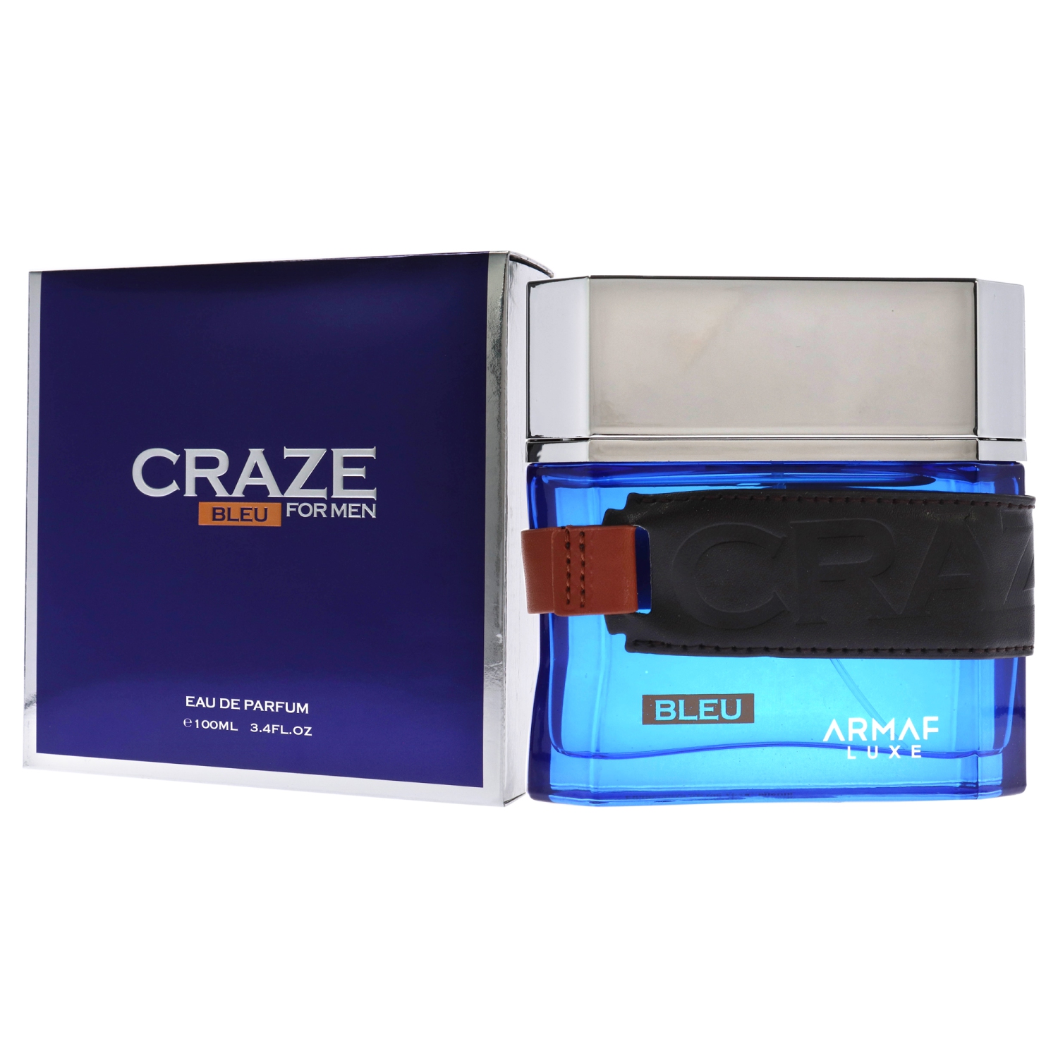 Armaf Craze Bleu by Armaf Eau De Parfum Spray 3.4 oz