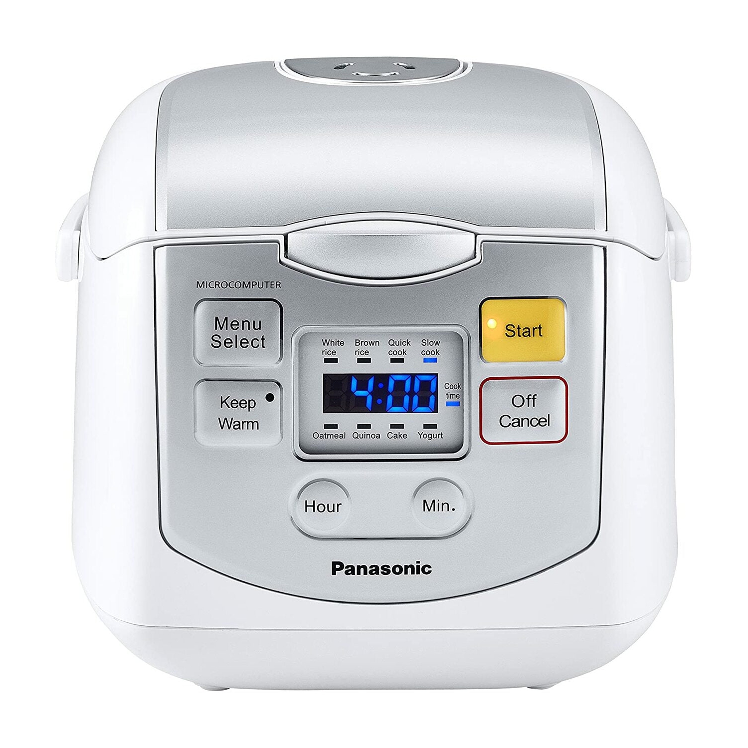 Panasonic Rice Cooker 4-cup, Microcomputer Controlled-White