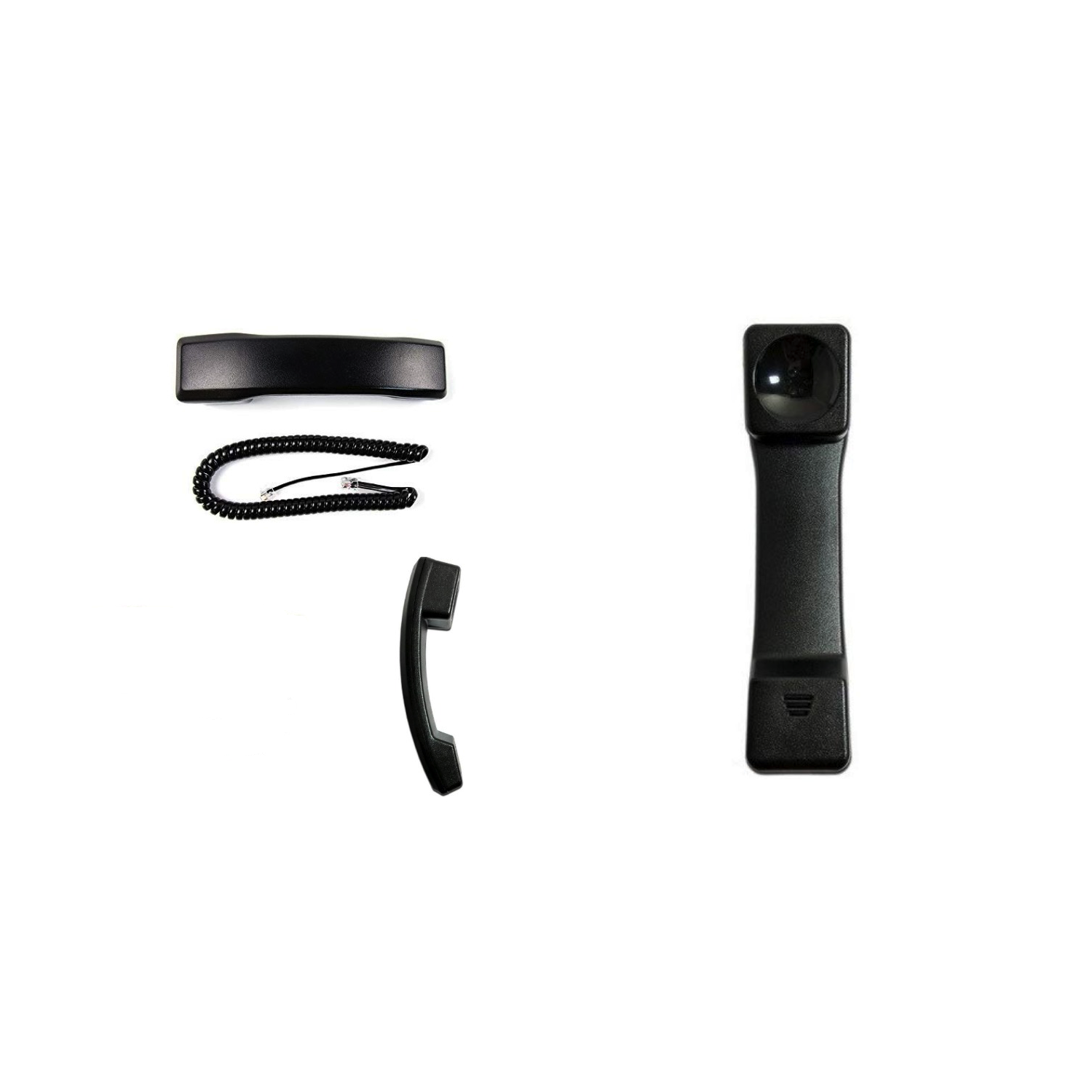 Norstar Nortel Meridian M Series Black Handset With Curly Cord