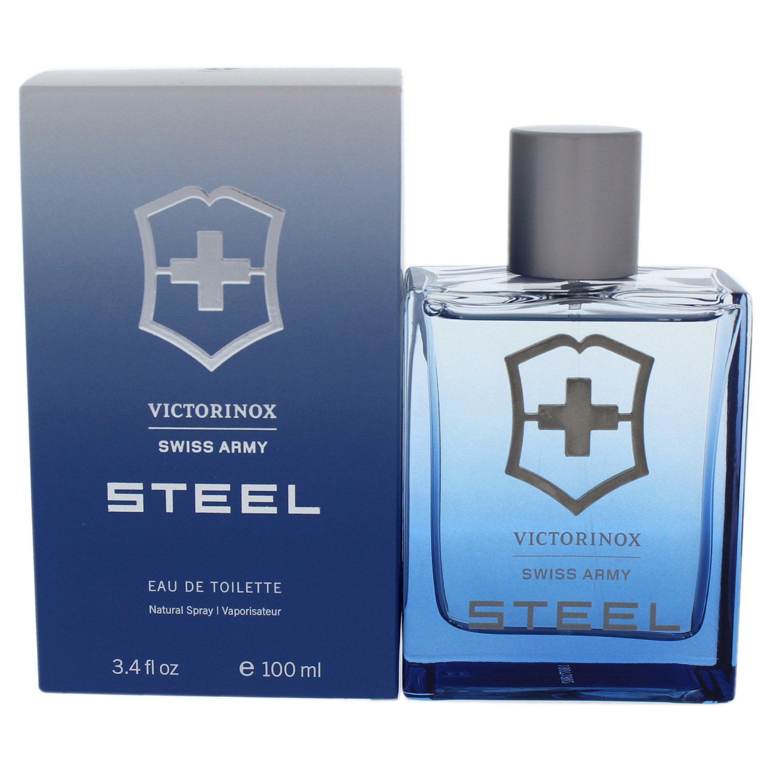Swiss Army Steel par Swiss Army Eau De Toilette Vaporisateur 3.4 oz