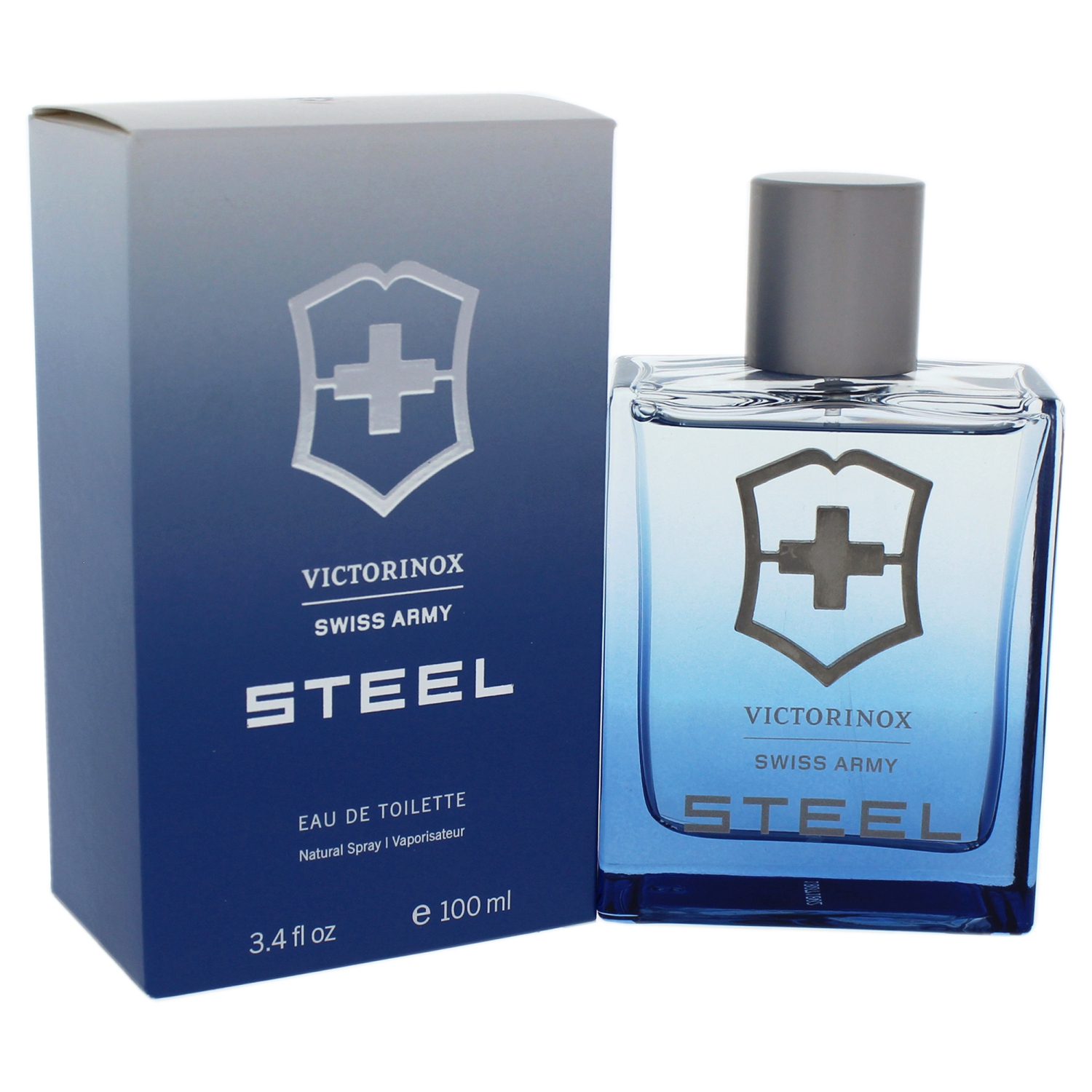 Swiss Army Steel par Swiss Army Eau De Toilette Vaporisateur 3.4 oz